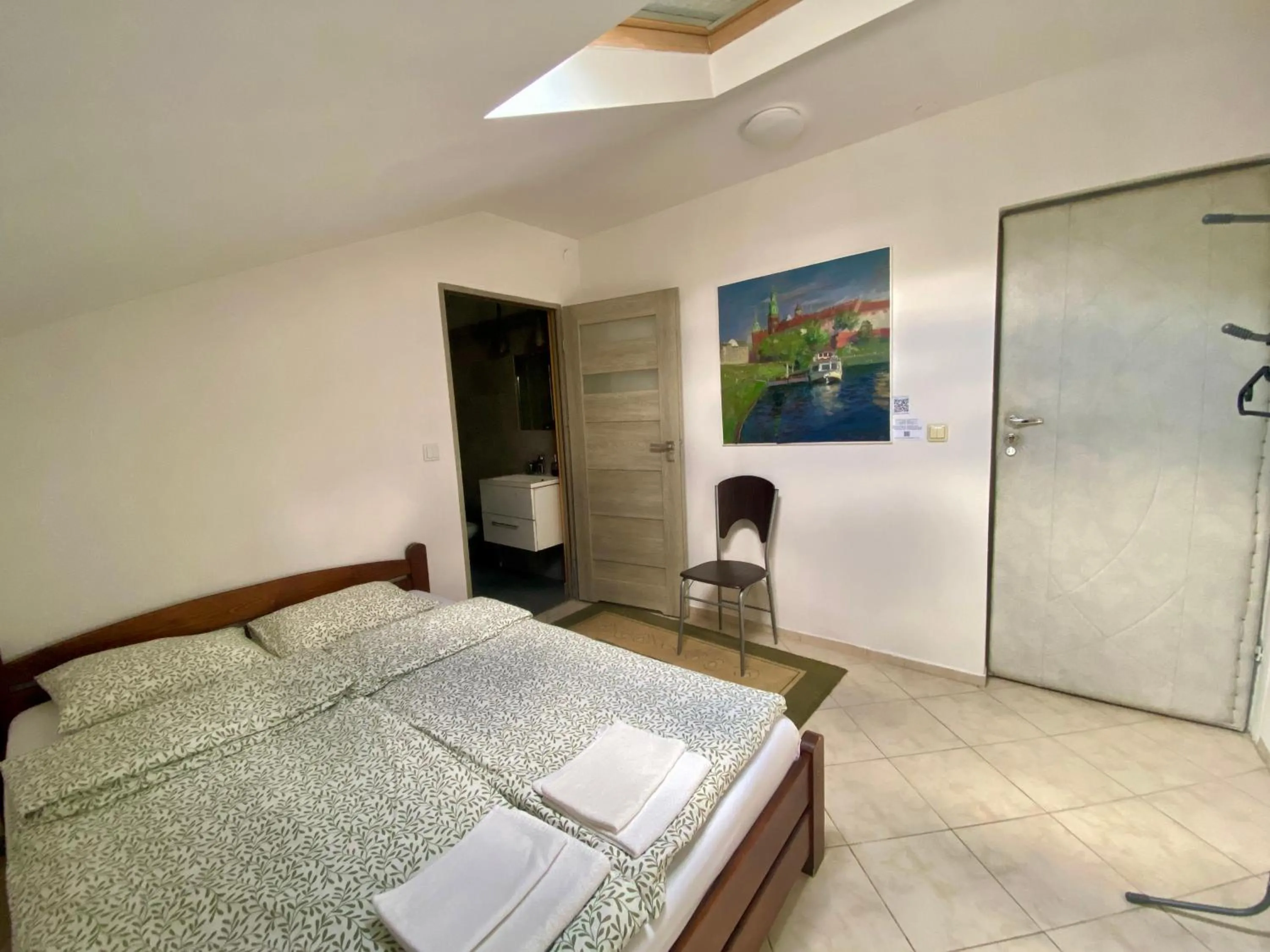 Bedroom, Bed in Art Inn Space