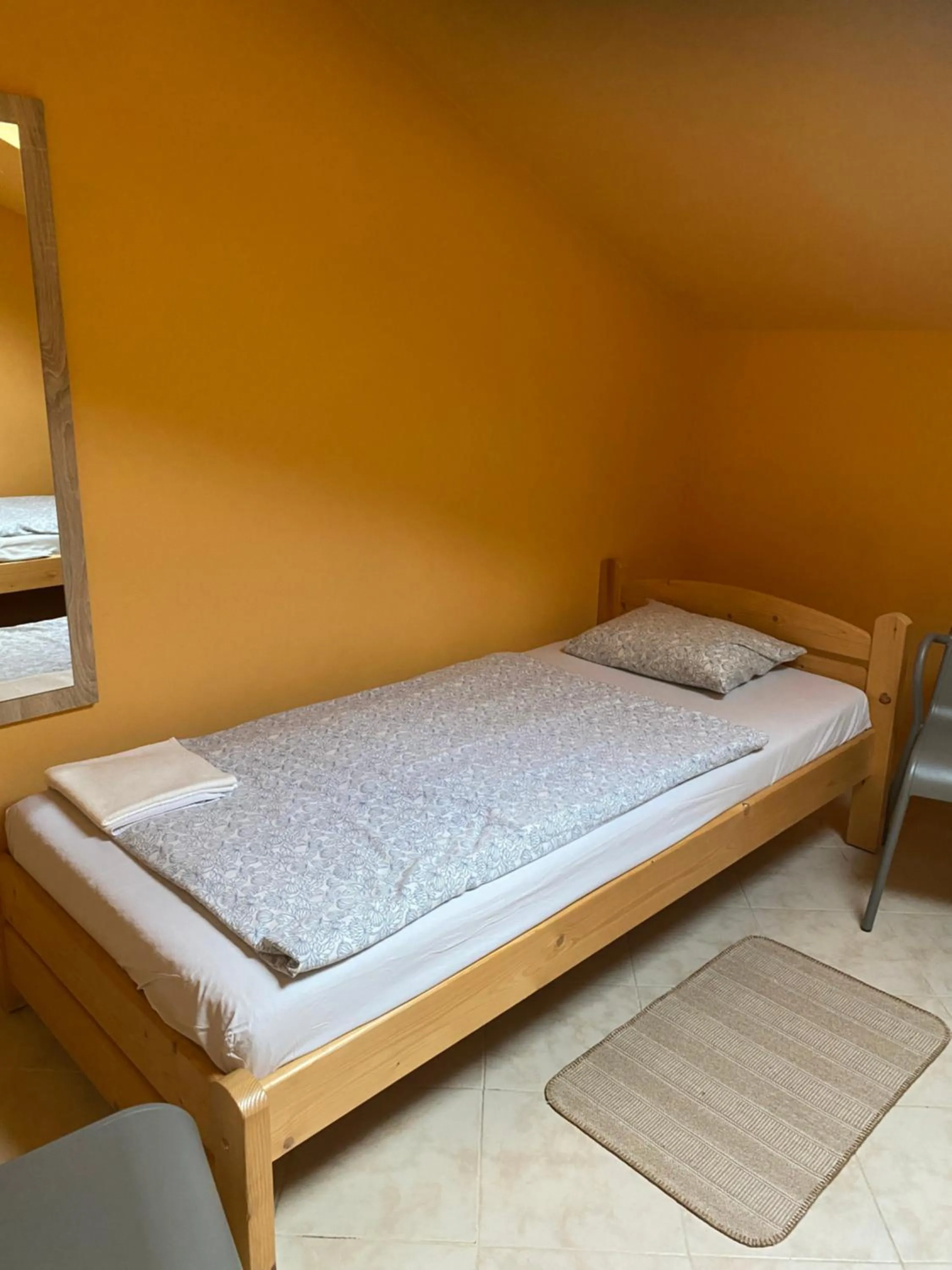 Bed in Art Inn Space