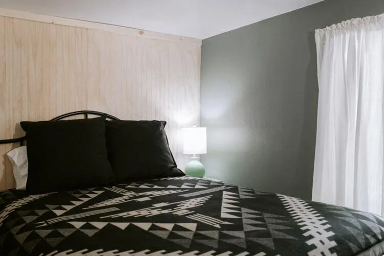 Bed in oak knoll lodge