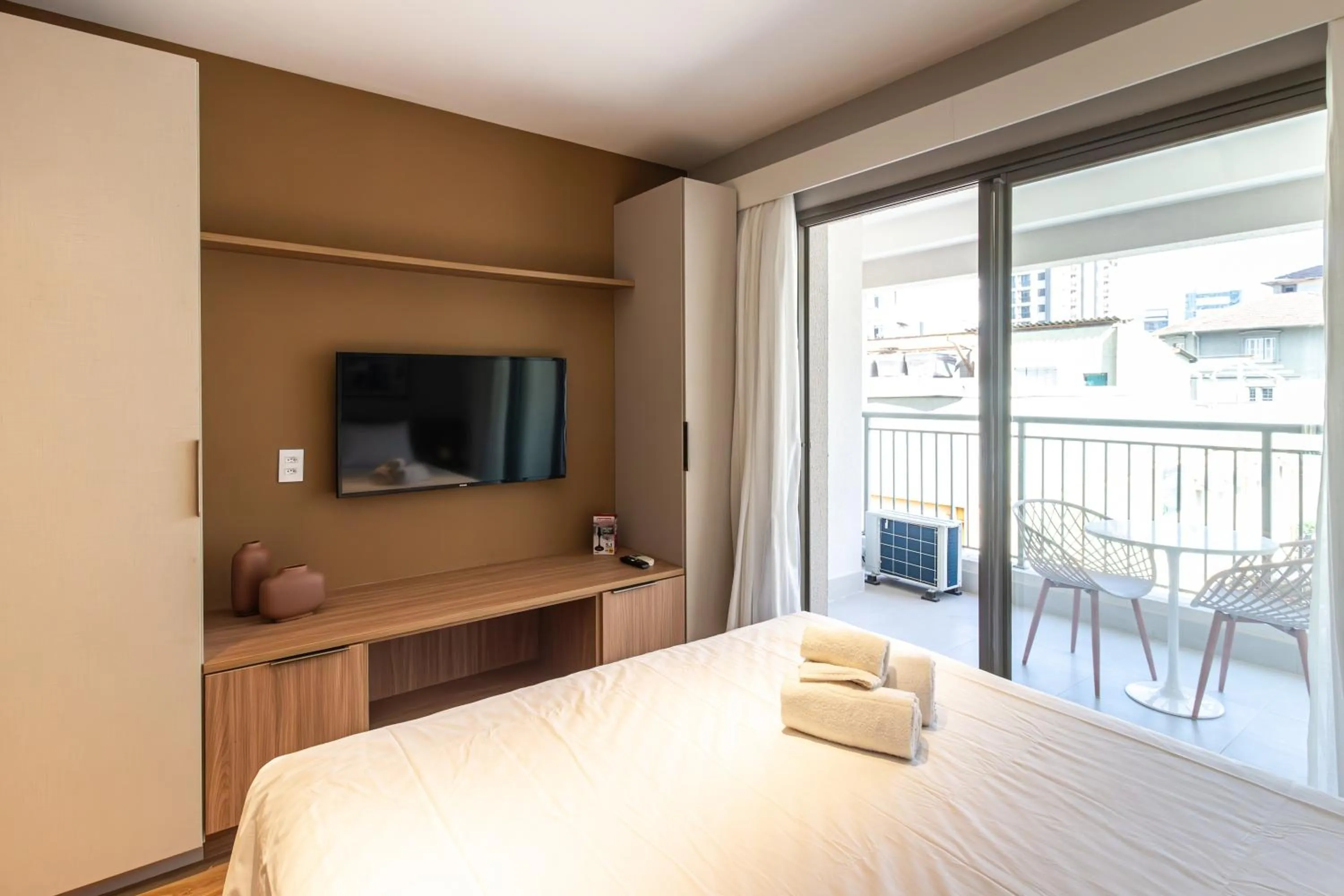 Communal lounge/ TV room, Bed in 360 Paraíso