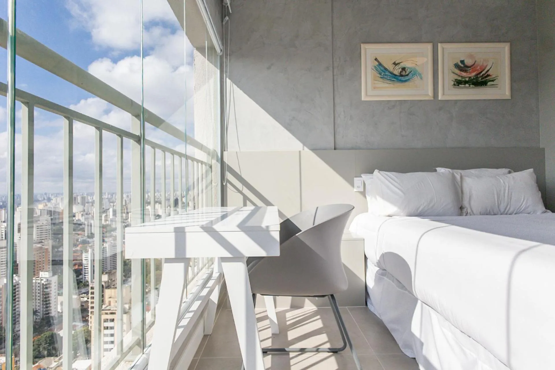 Seating area, Bed in 360 Paraíso