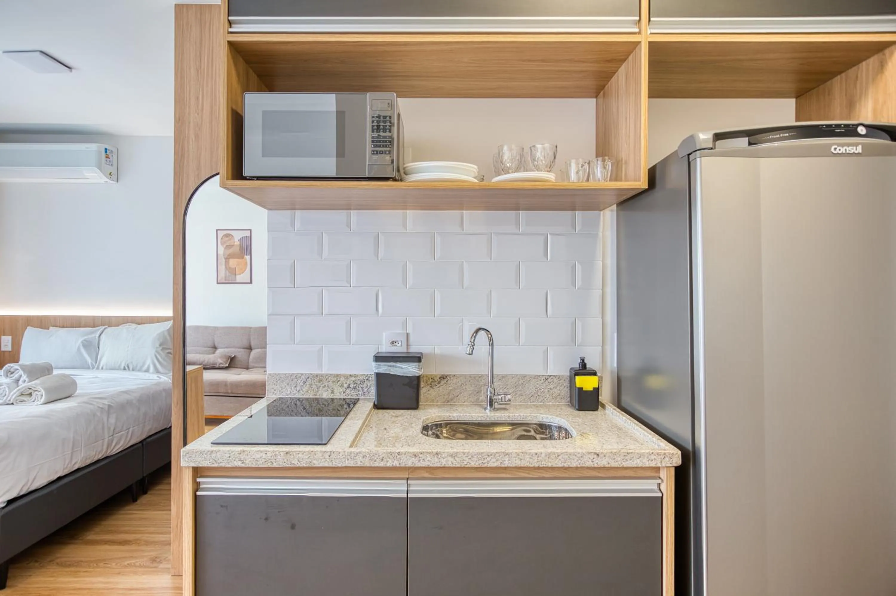 Kitchen or kitchenette in 360 Paraíso