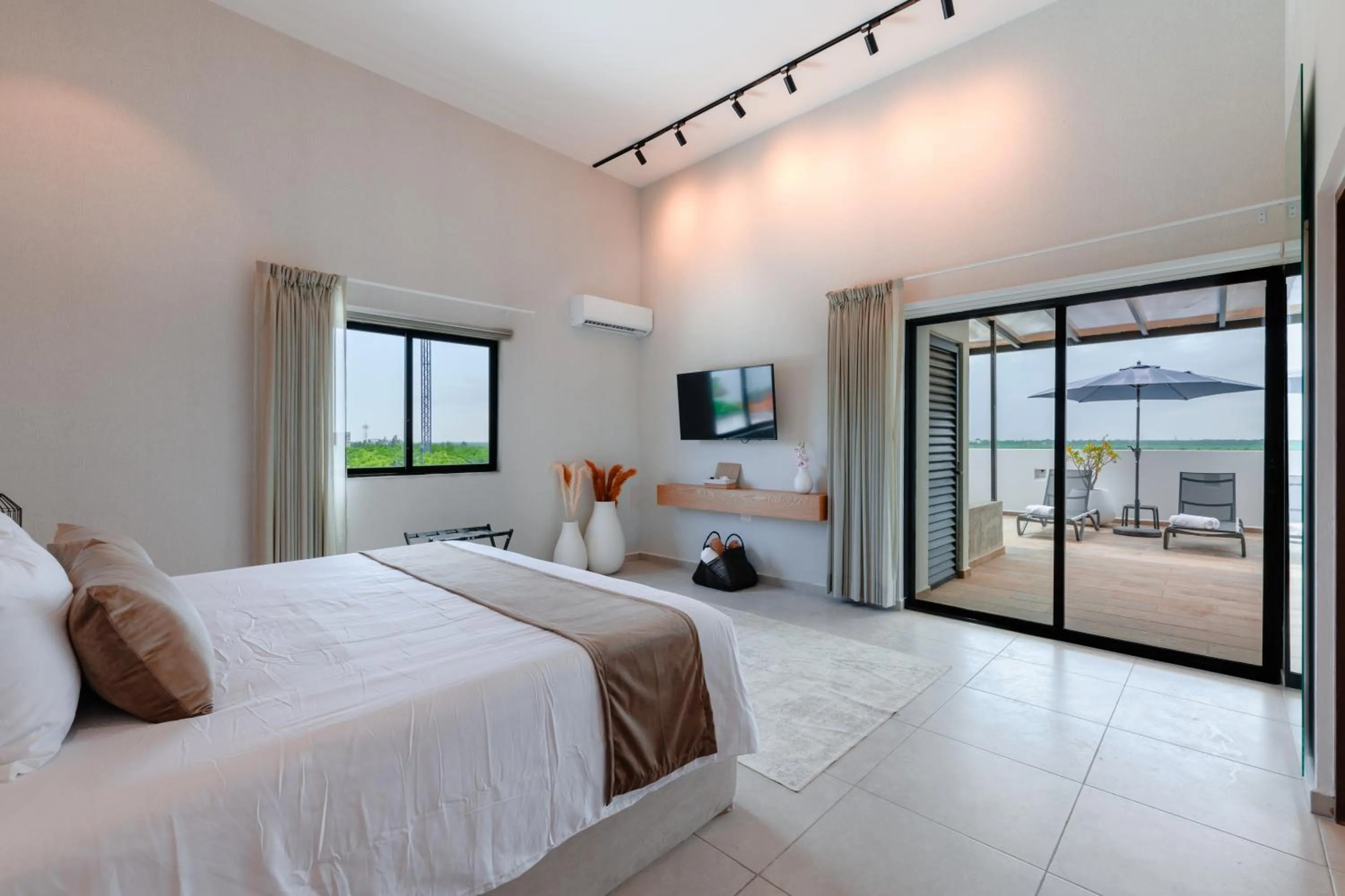 Bed in Areia Boutique Hotel - Puerto Morelos