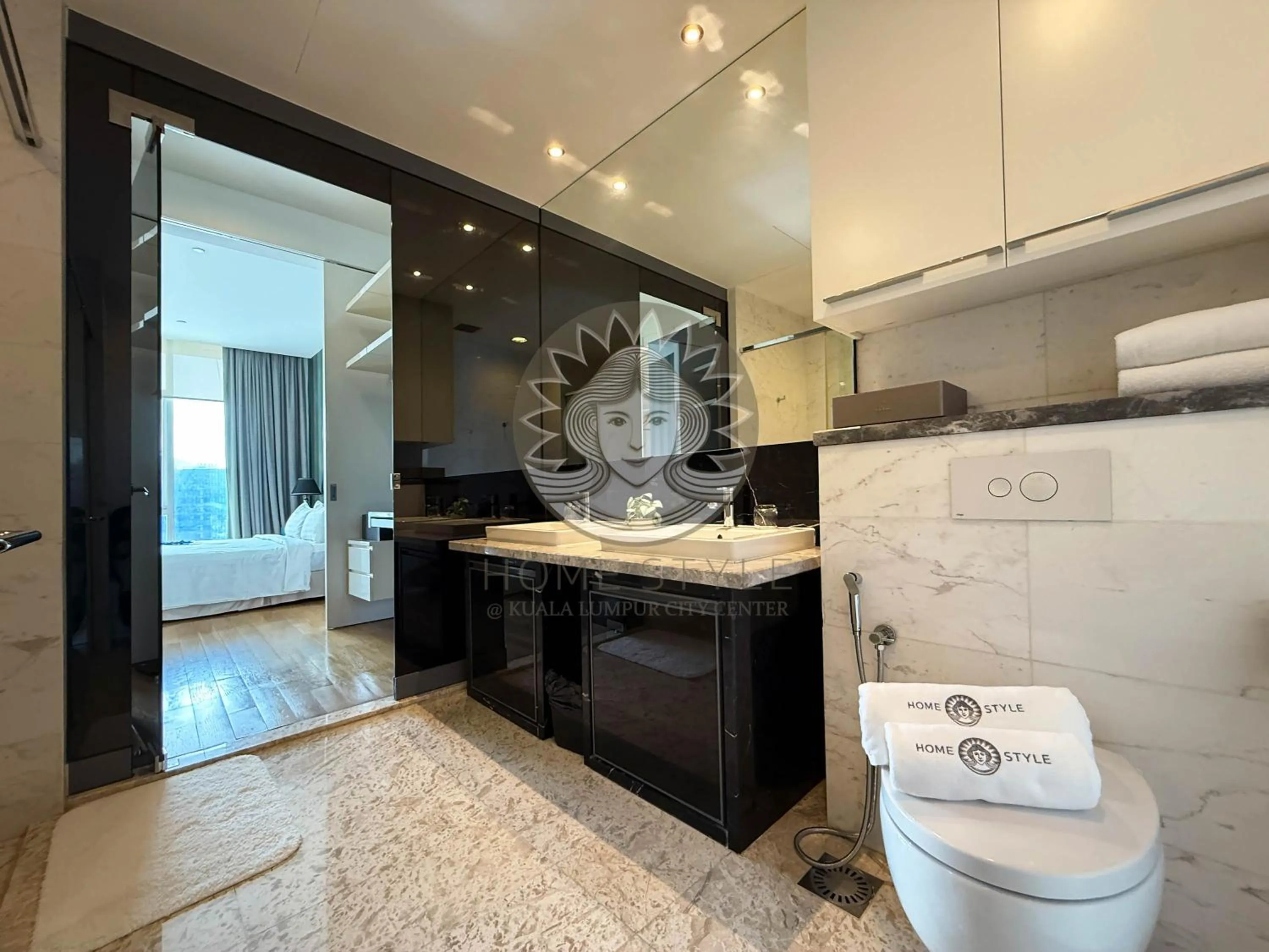 Toilet in HOME STYLE at Platinum Suites KLCC Twin Towers