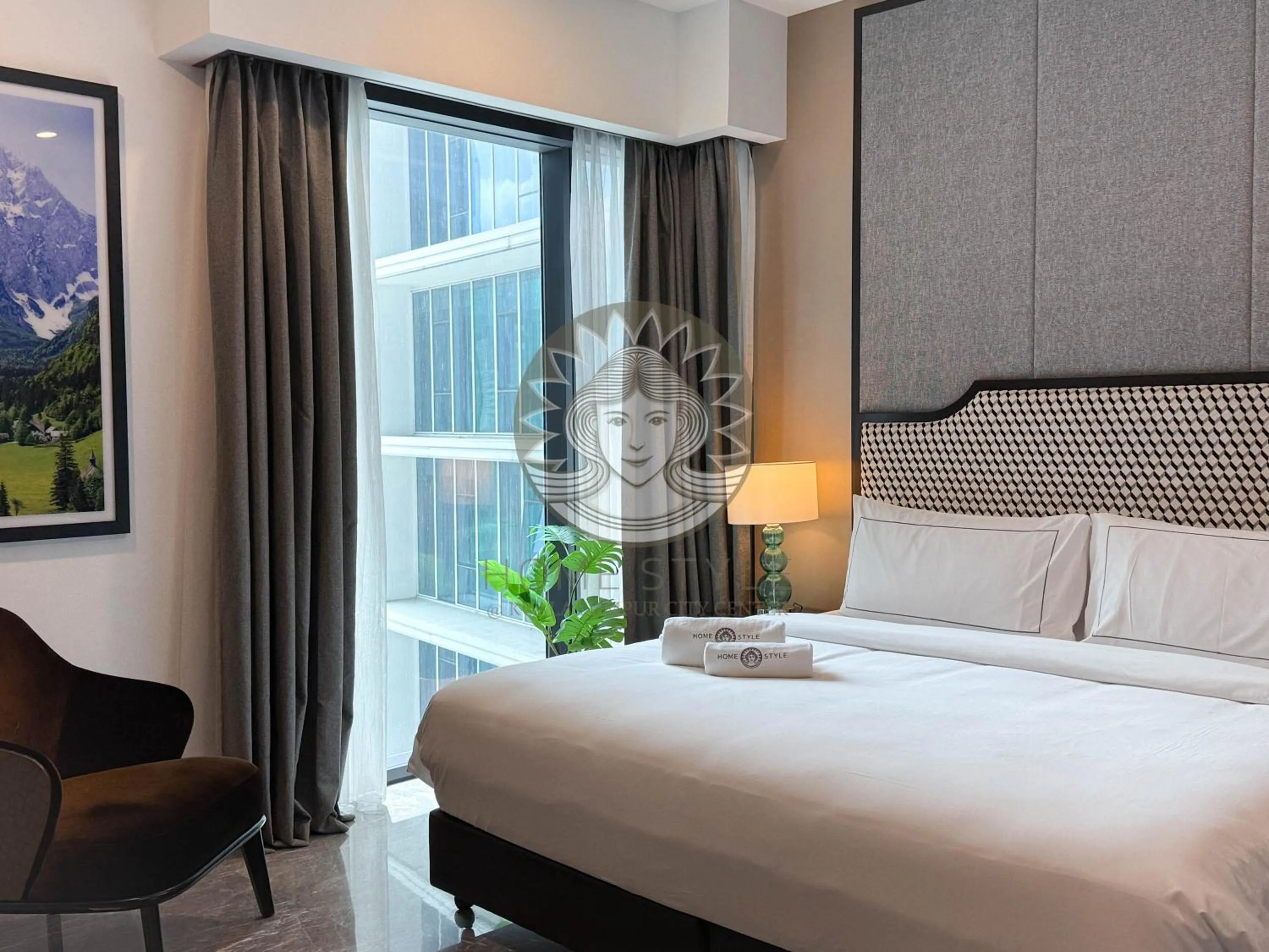 Bed in HOME STYLE at Platinum Suites 2 KLCC Twin Towers