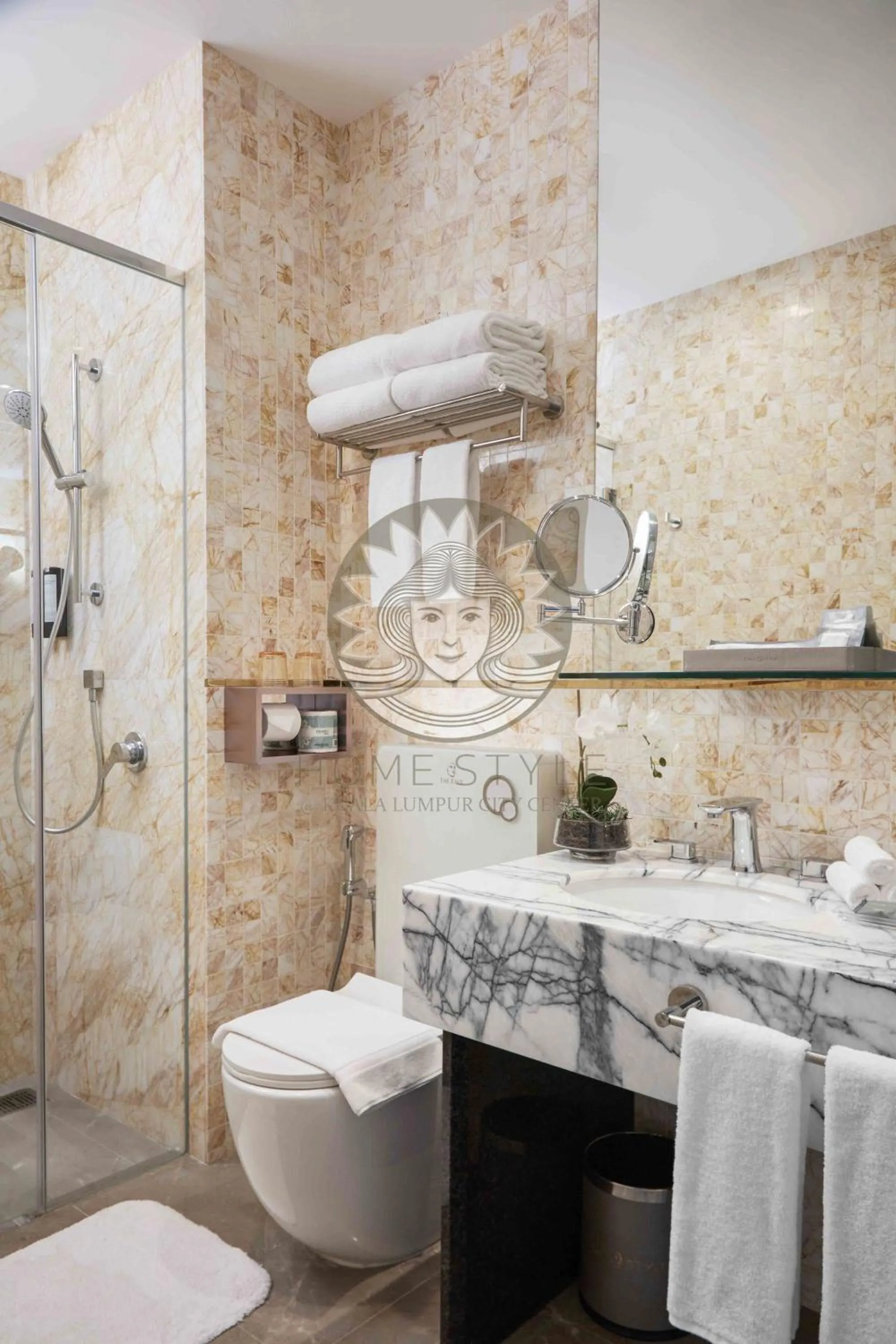 Shower in HOME STYLE at Platinum Suites 2 KLCC Twin Towers