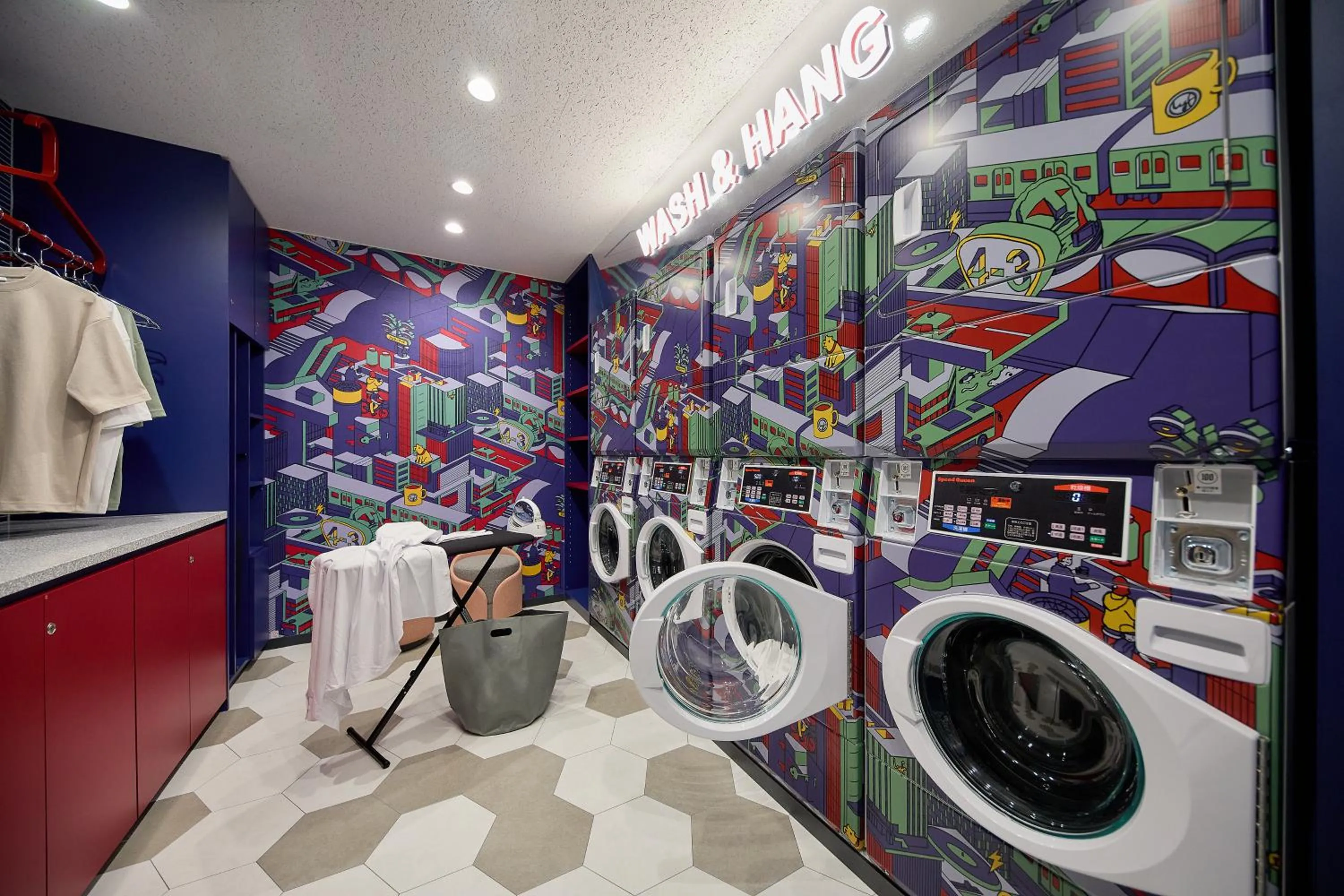 laundry in lyf Shibuya Tokyo