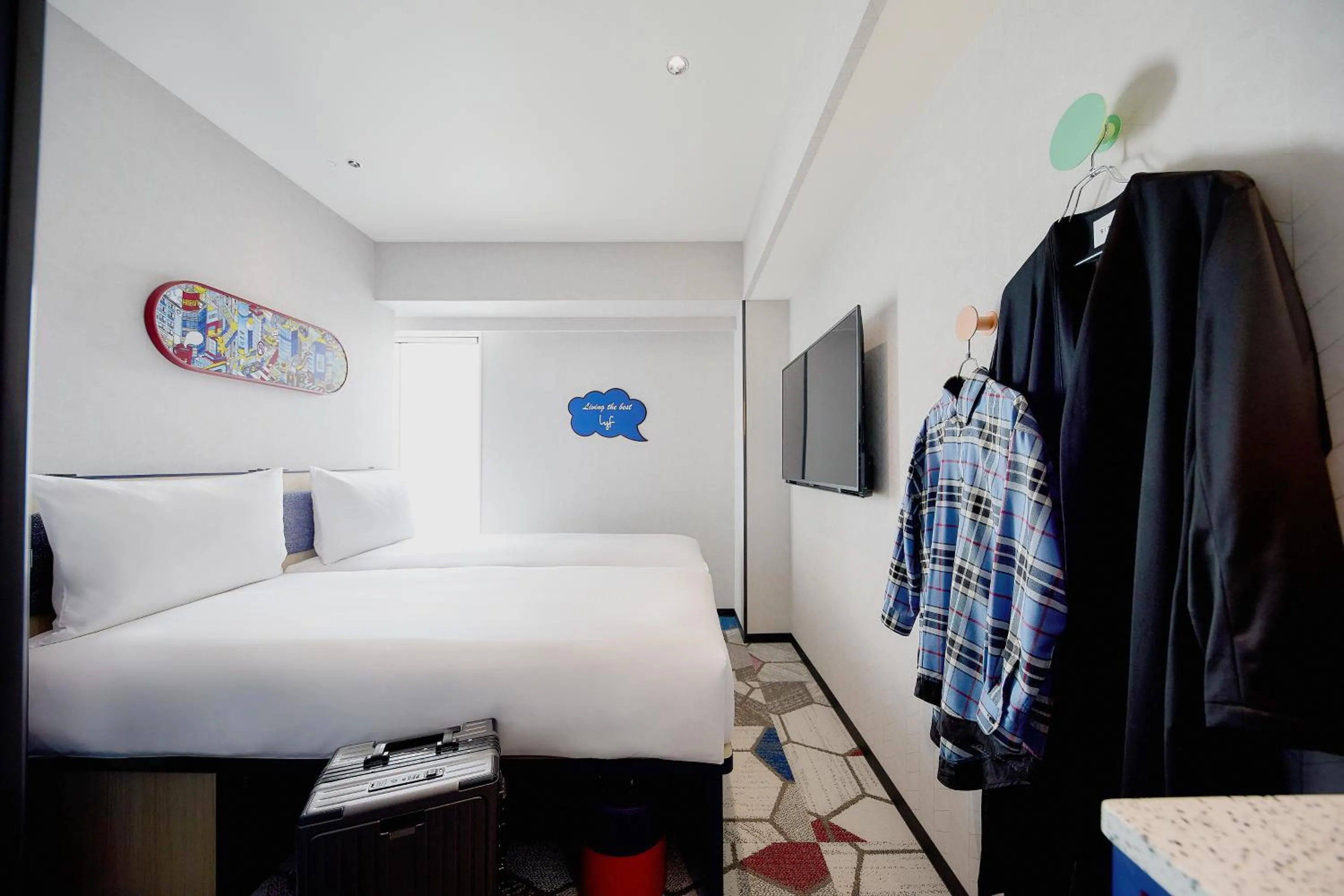 TV and multimedia, Bed in lyf Shibuya Tokyo