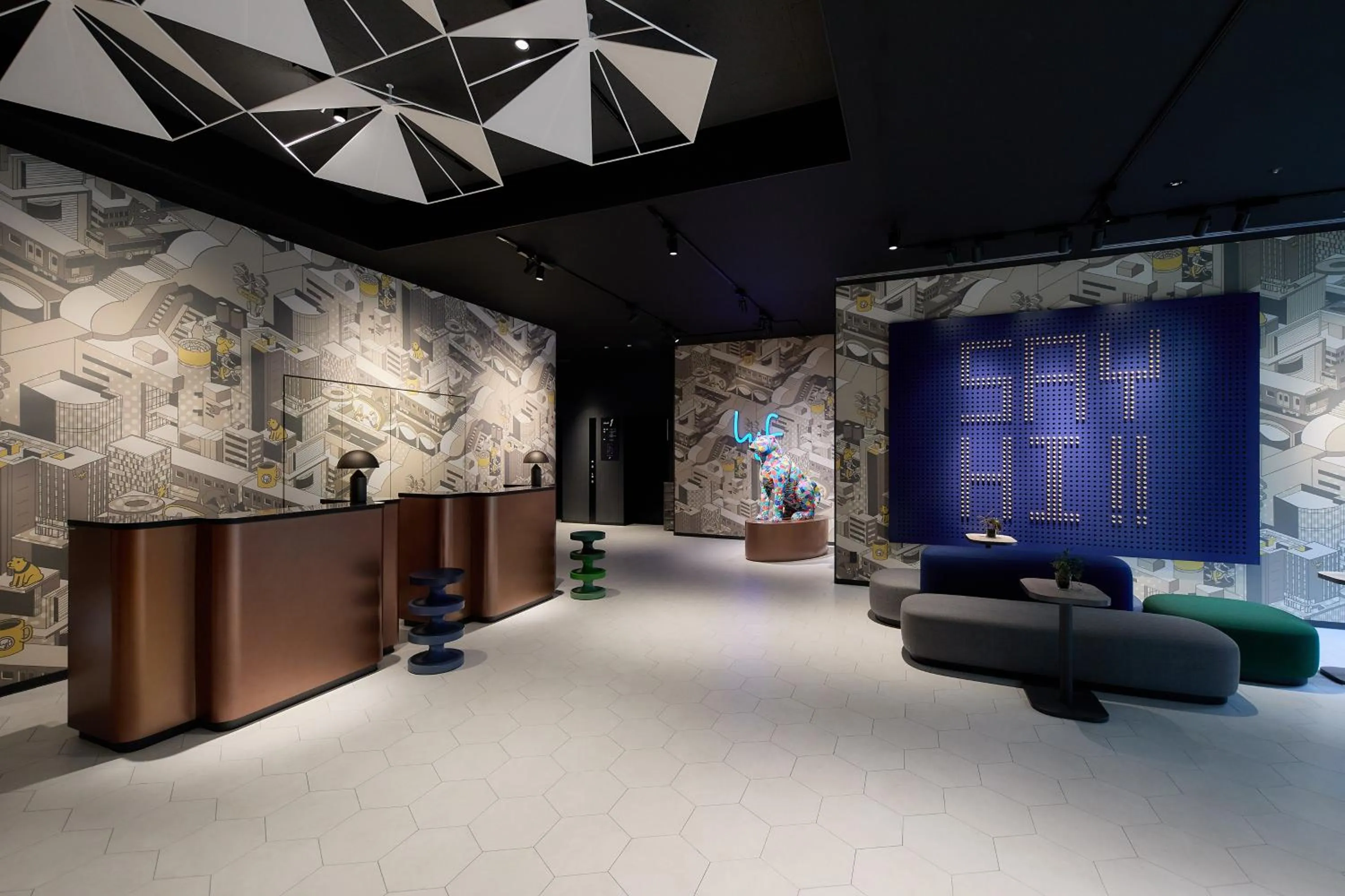 Lobby or reception in lyf Shibuya Tokyo