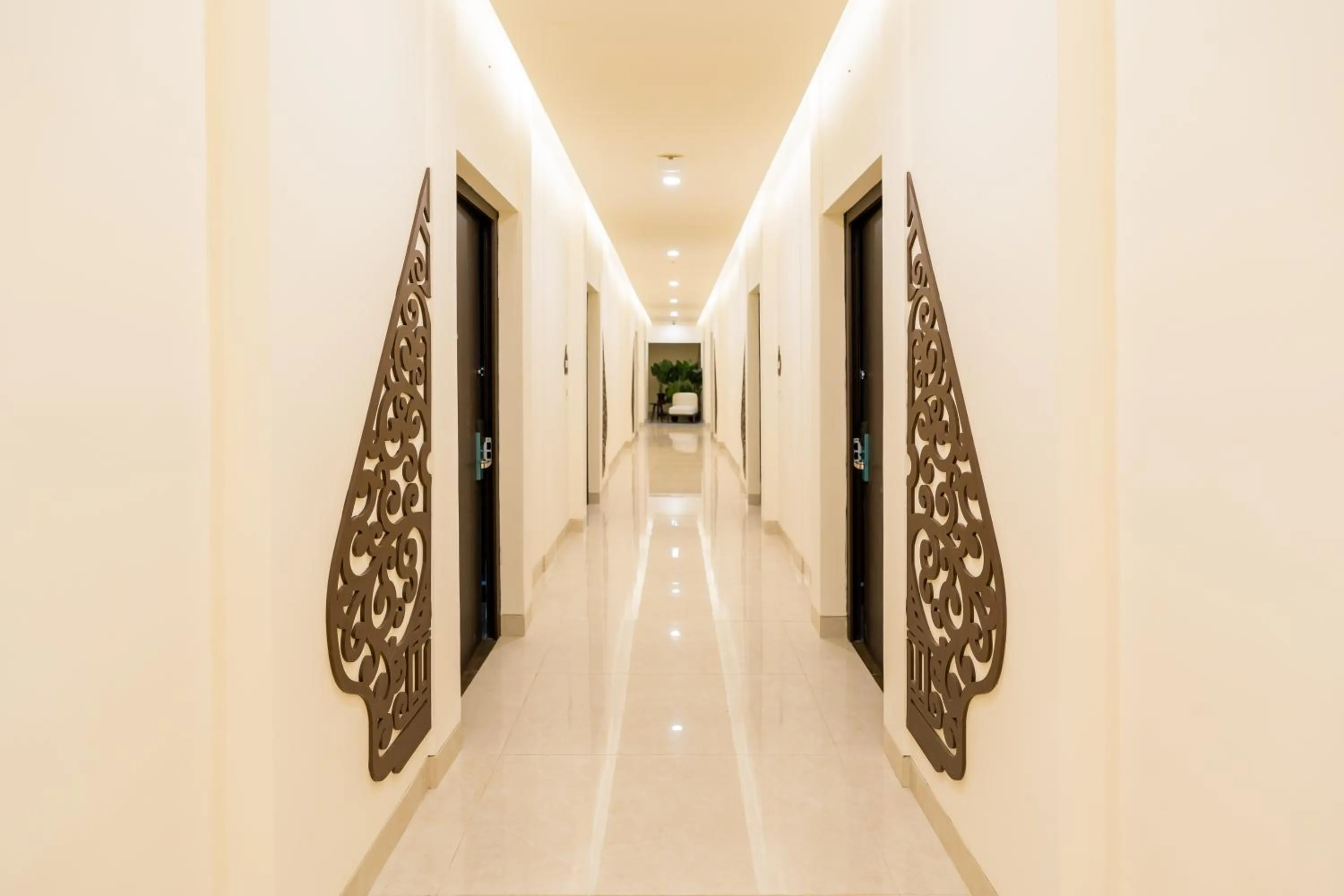 Decorative detail in The Omala Resort Tretes