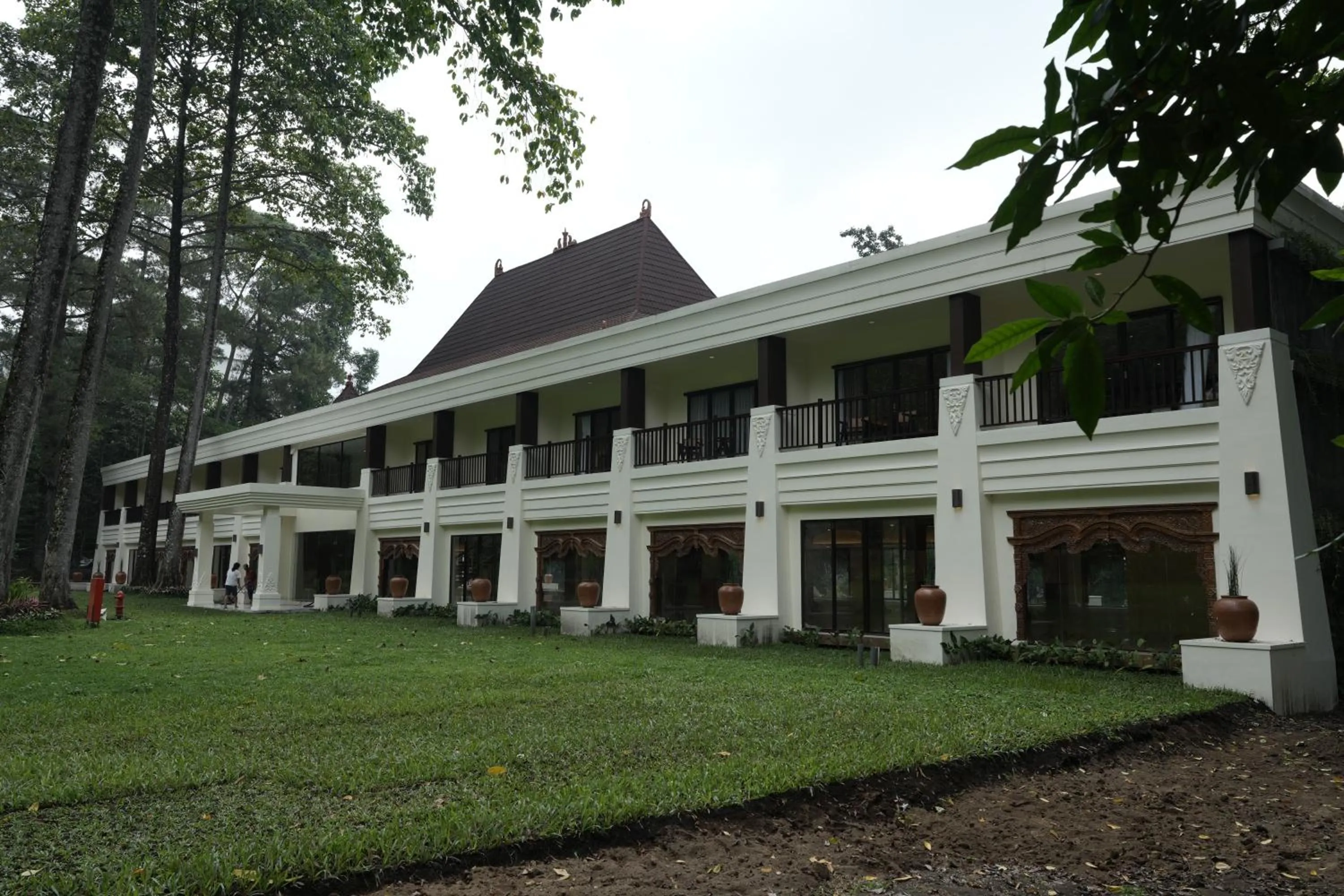Garden in The Omala Resort Tretes