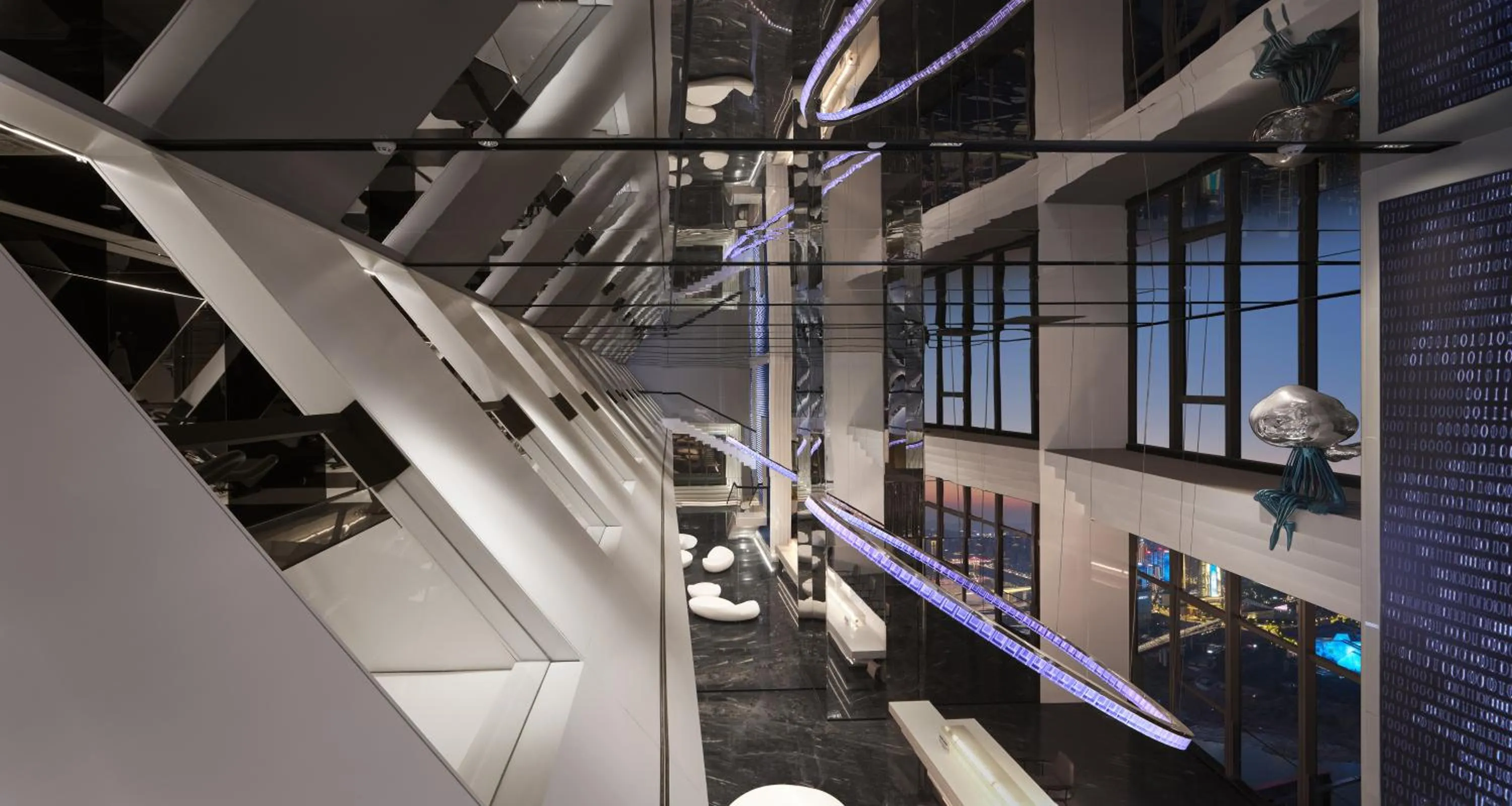 Lobby or reception in ISEYA Panoramic Hotel Chongqing Jiefangbei Raffles Plaza