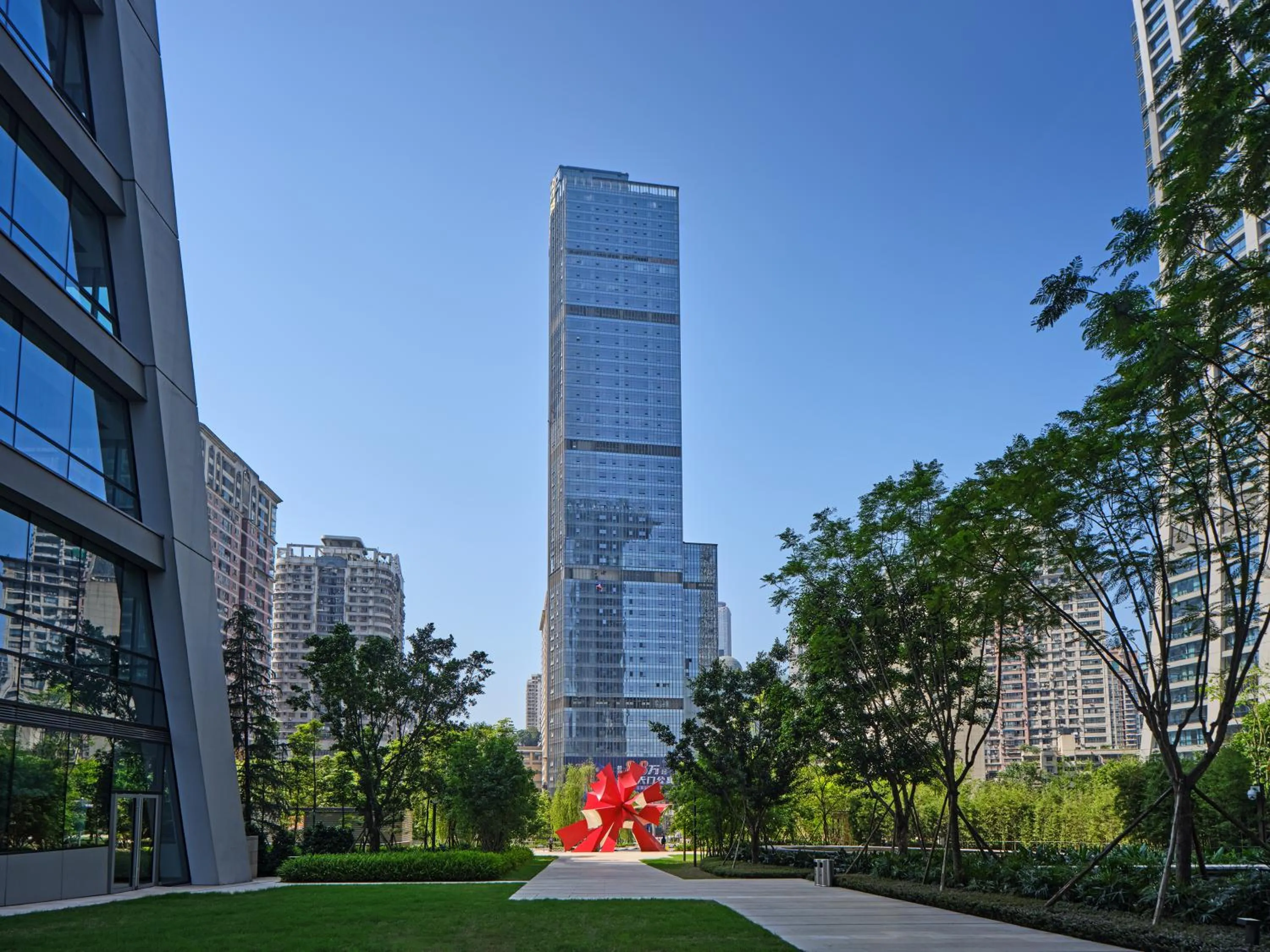 Location in ISEYA Panoramic Hotel Chongqing Jiefangbei Raffles Plaza