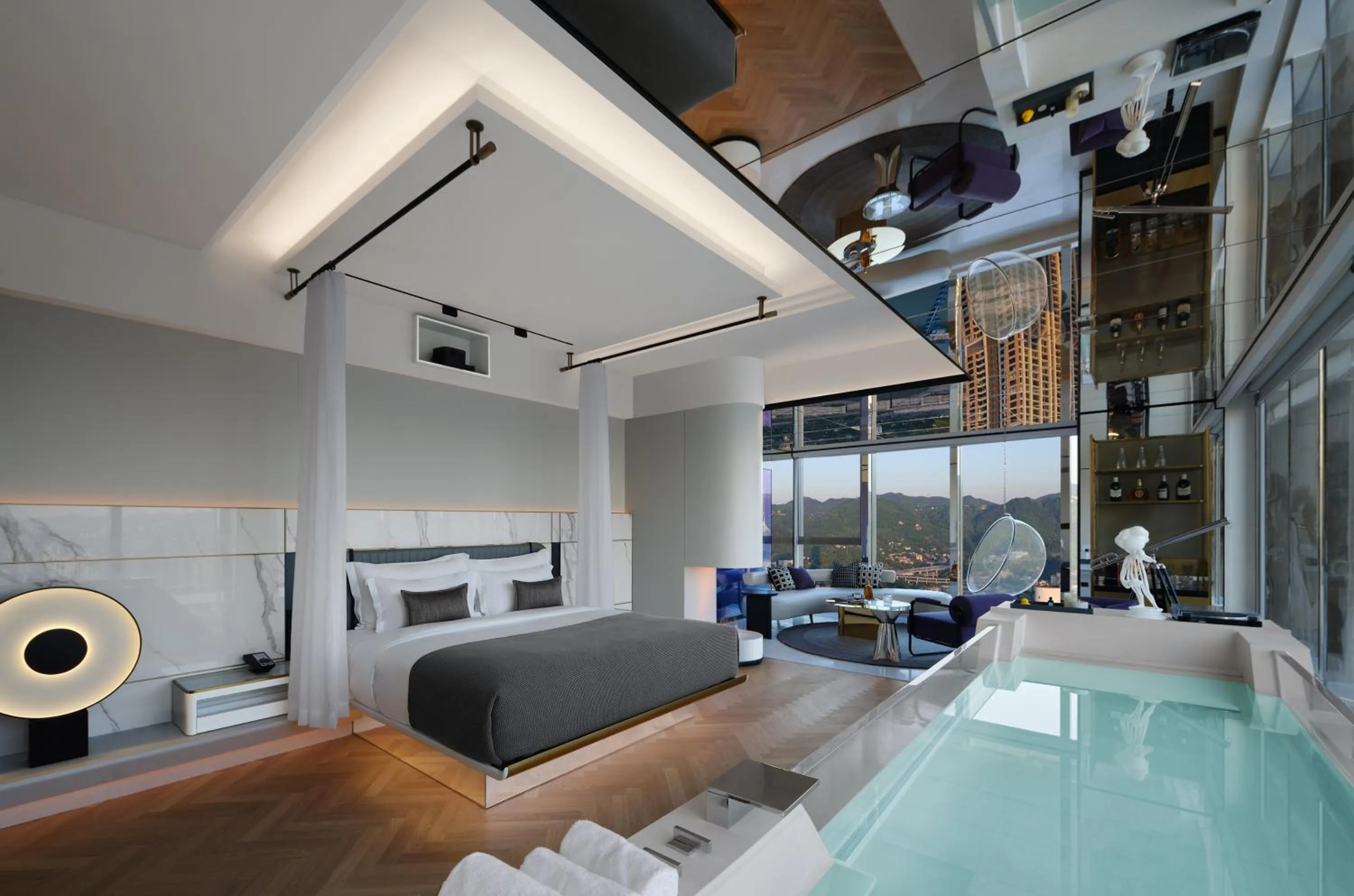 Hot Tub in ISEYA Panoramic Hotel Chongqing Jiefangbei Raffles Plaza