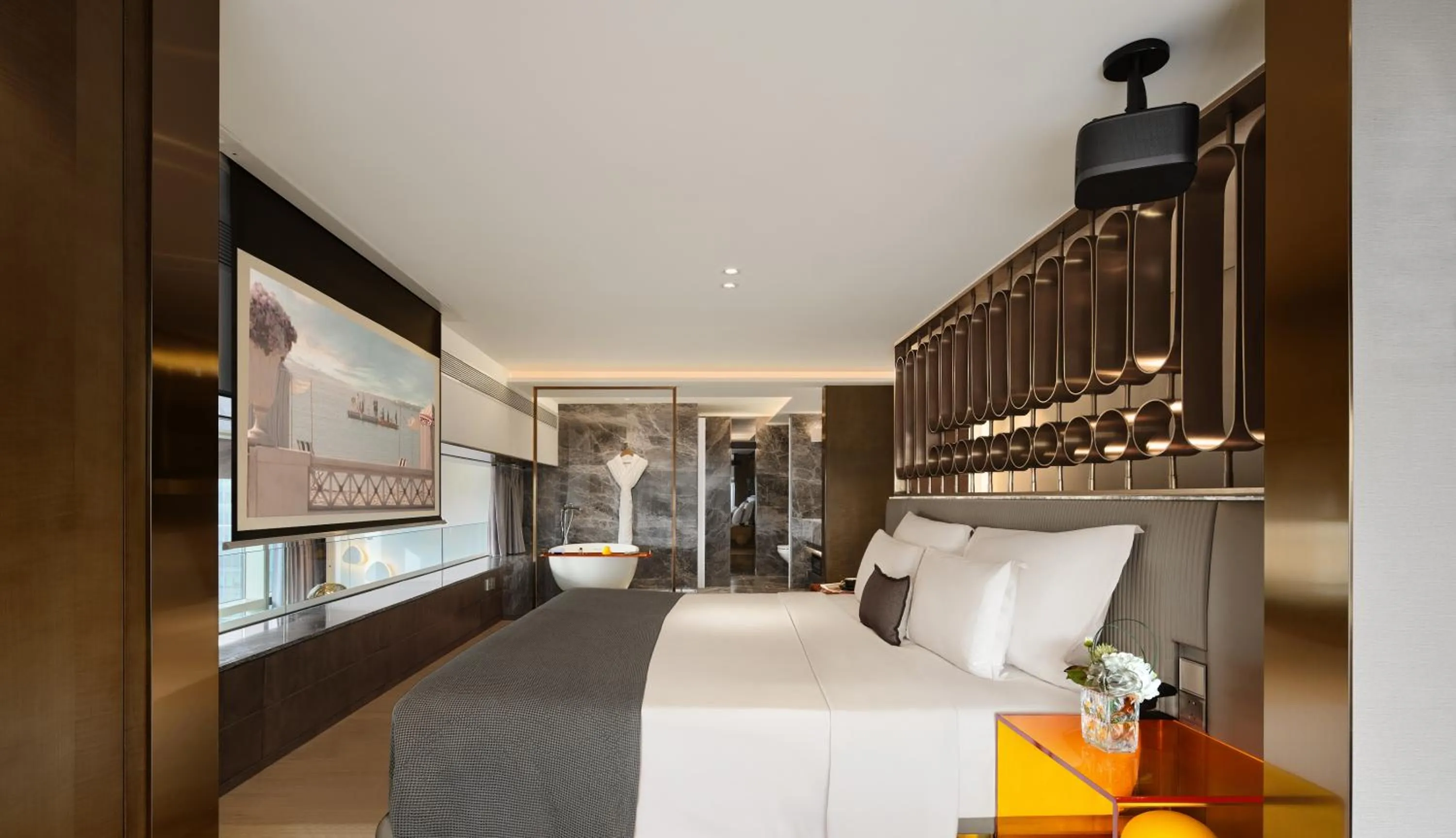 Bedroom, Bed in ISEYA Serviced Apart-ment Chengdu Taikoo Li Flagship