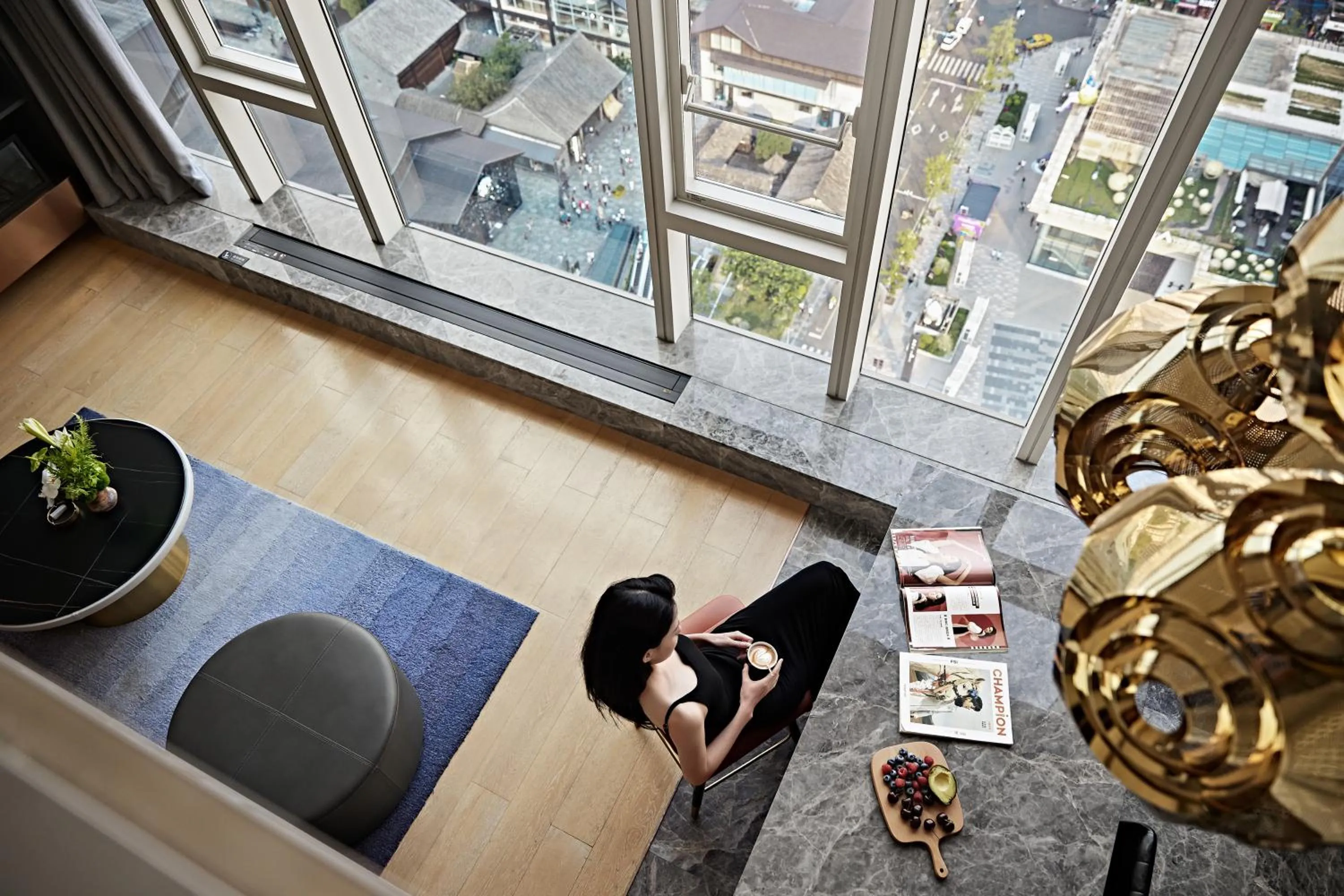 View (from property/room) in ISEYA Serviced Apart-ment Chengdu Taikoo Li Flagship