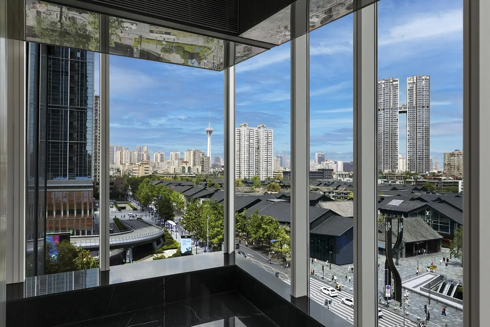 Lobby or reception in ISEYA Serviced Apart-ment Chengdu Taikoo Li Flagship