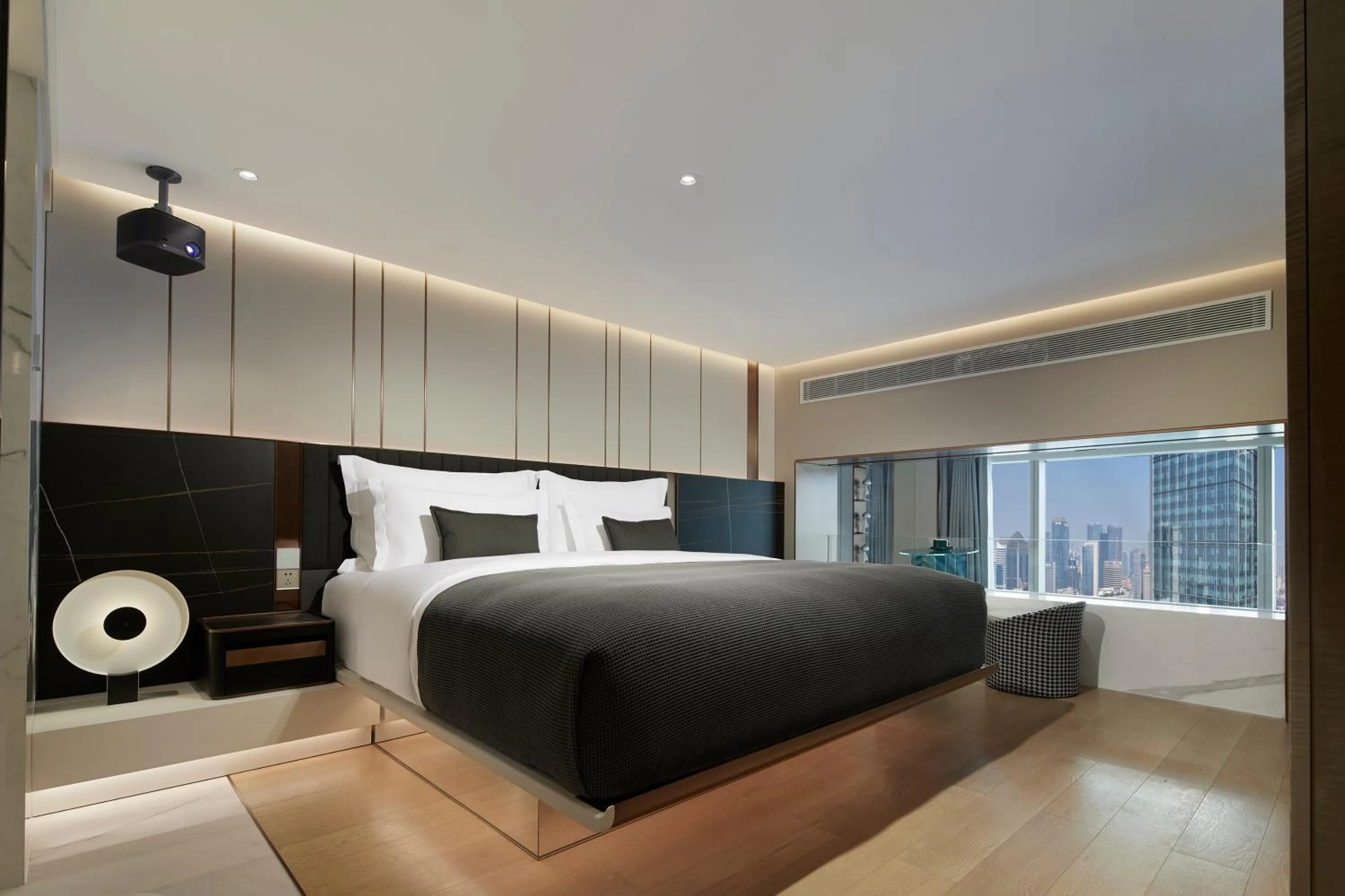 Bedroom, Bed in ISEYA Serviced Apart-ment Chengdu Taikoo Li Flagship