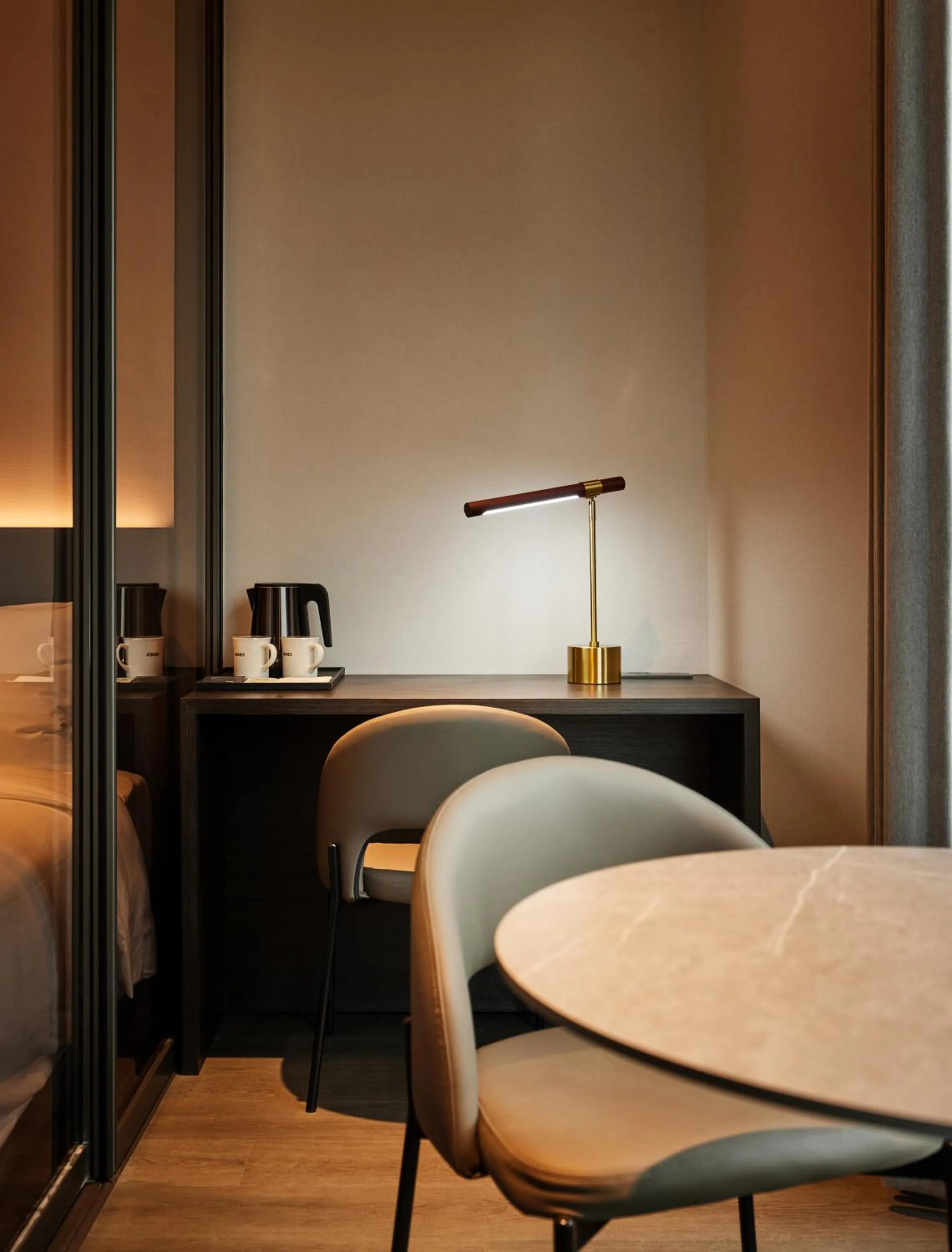 Decorative detail, Bed in Homes Stay Myeongdong