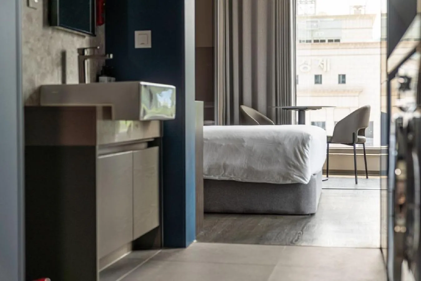 Toilet, Bed in Homes Stay Myeongdong