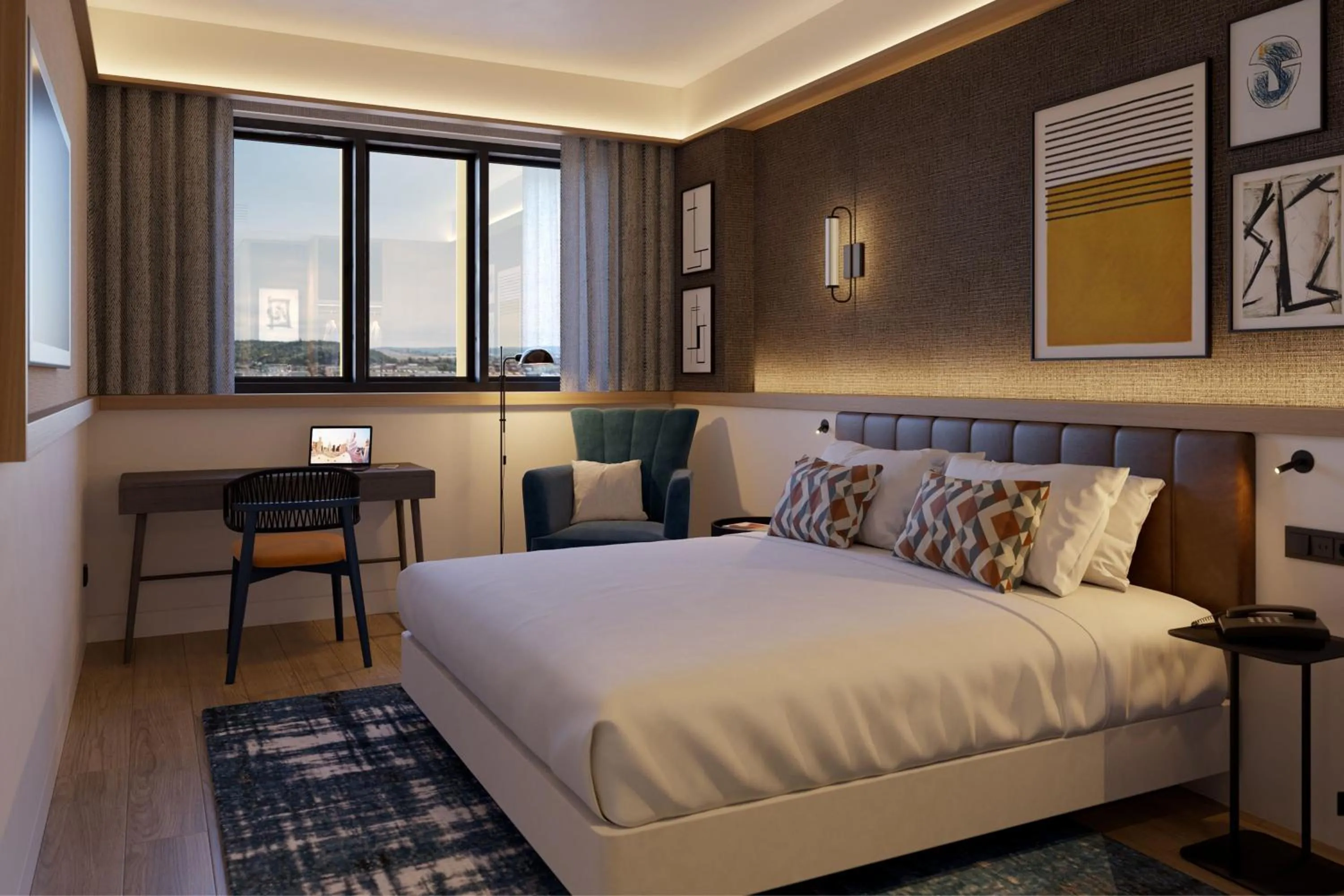 Photo of the whole room, Bed in Four Points by Sheraton Barcelona Airport