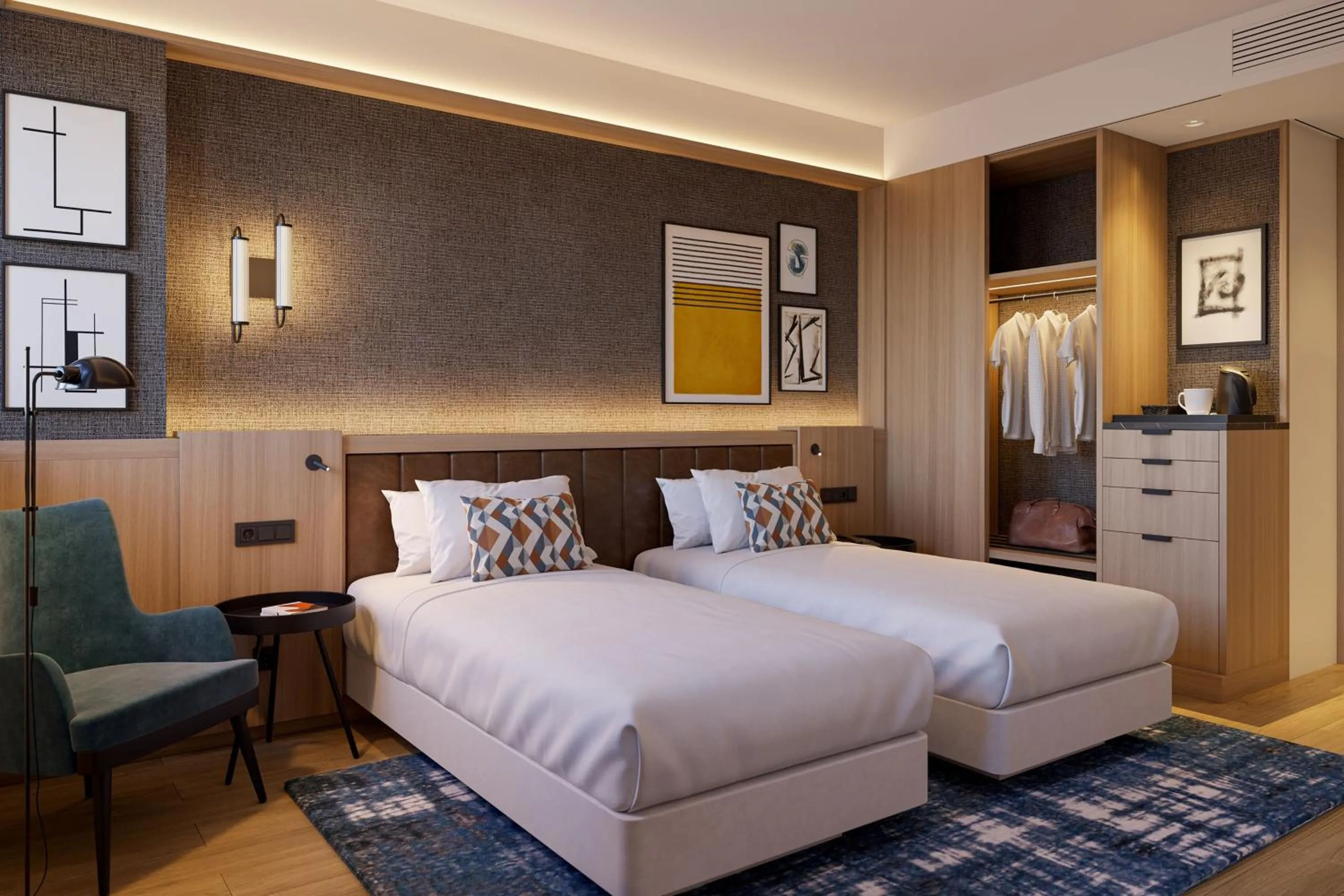 Photo of the whole room, Bed in Four Points by Sheraton Barcelona Airport