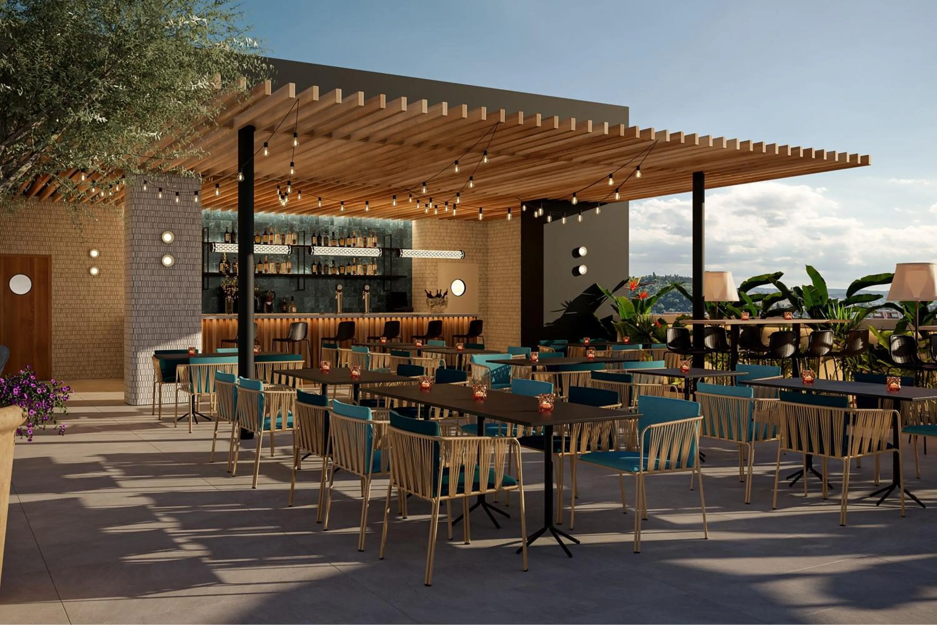 Swimming pool in Four Points by Sheraton Barcelona Airport