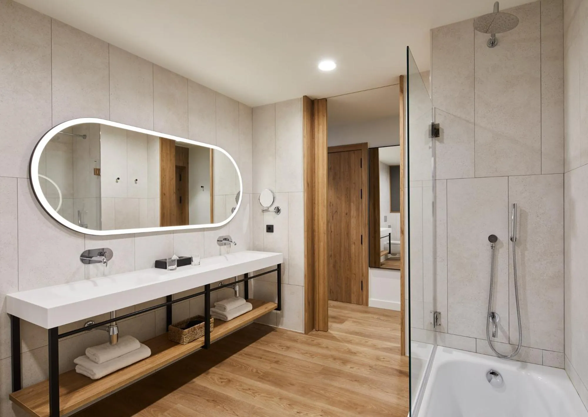 Bathroom in Four Points by Sheraton Barcelona Airport