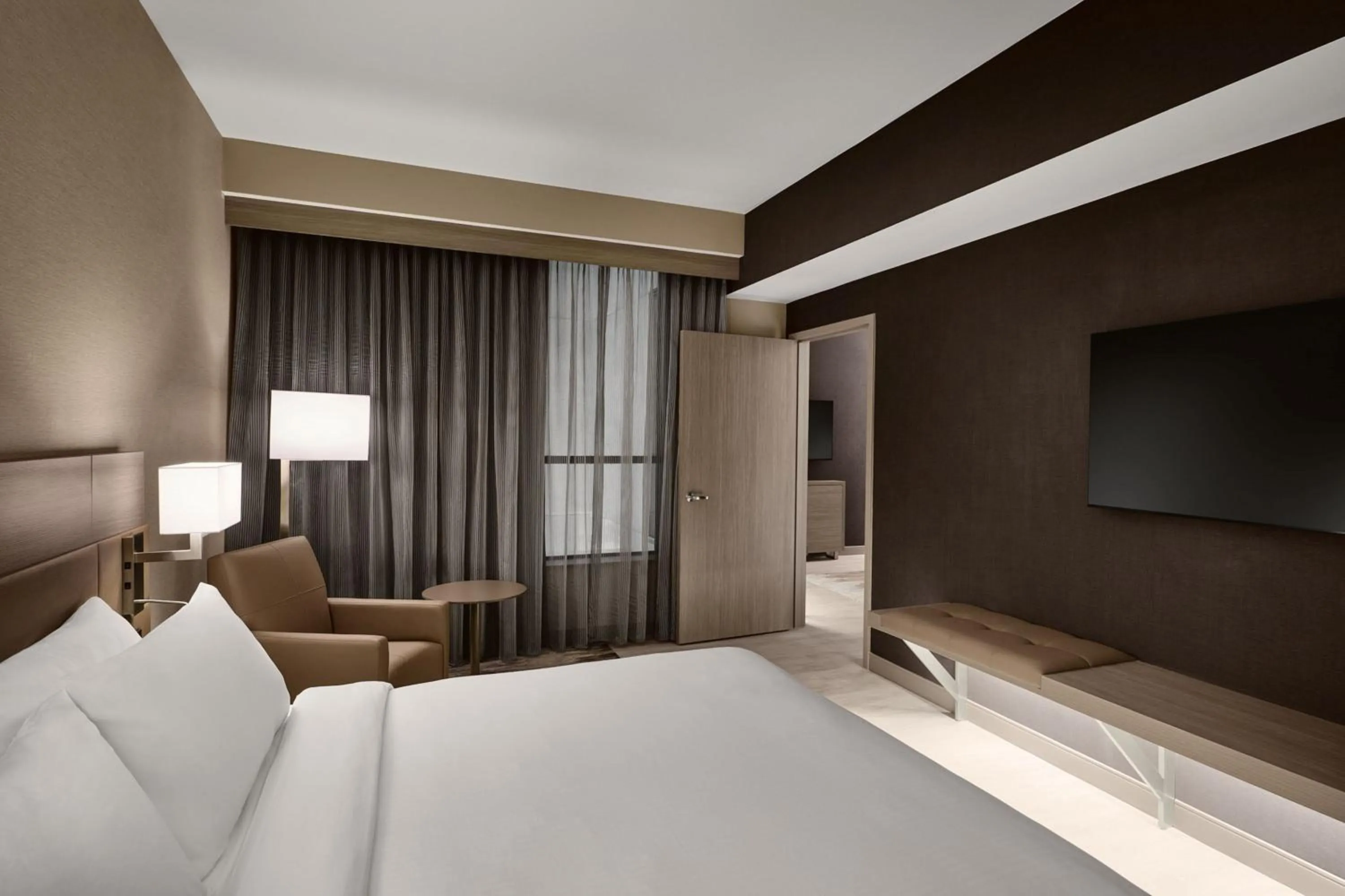 Photo of the whole room, Bed in AC Hotel by Marriott Kansas City Downtown