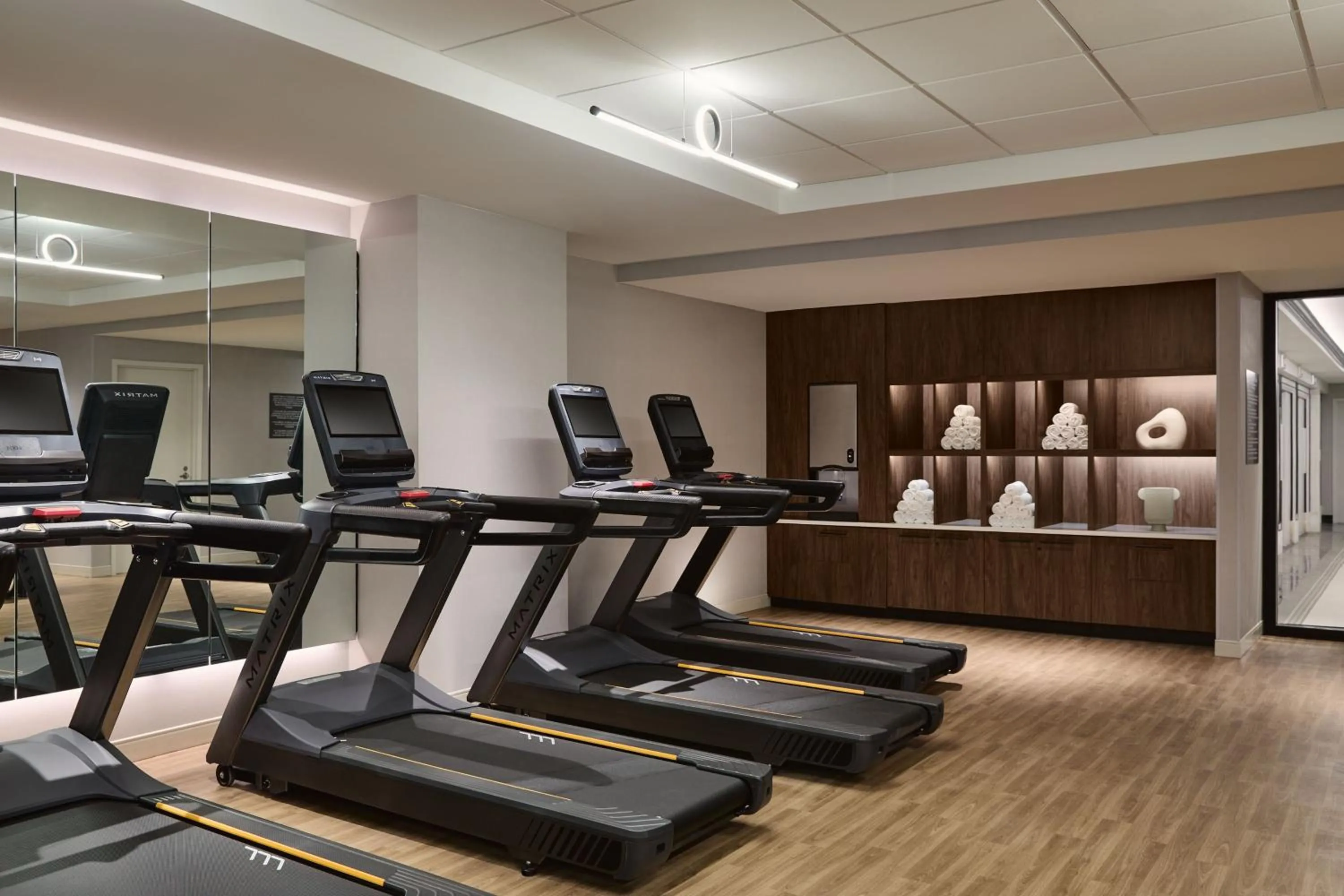 Fitness centre/facilities in AC Hotel by Marriott Kansas City Downtown