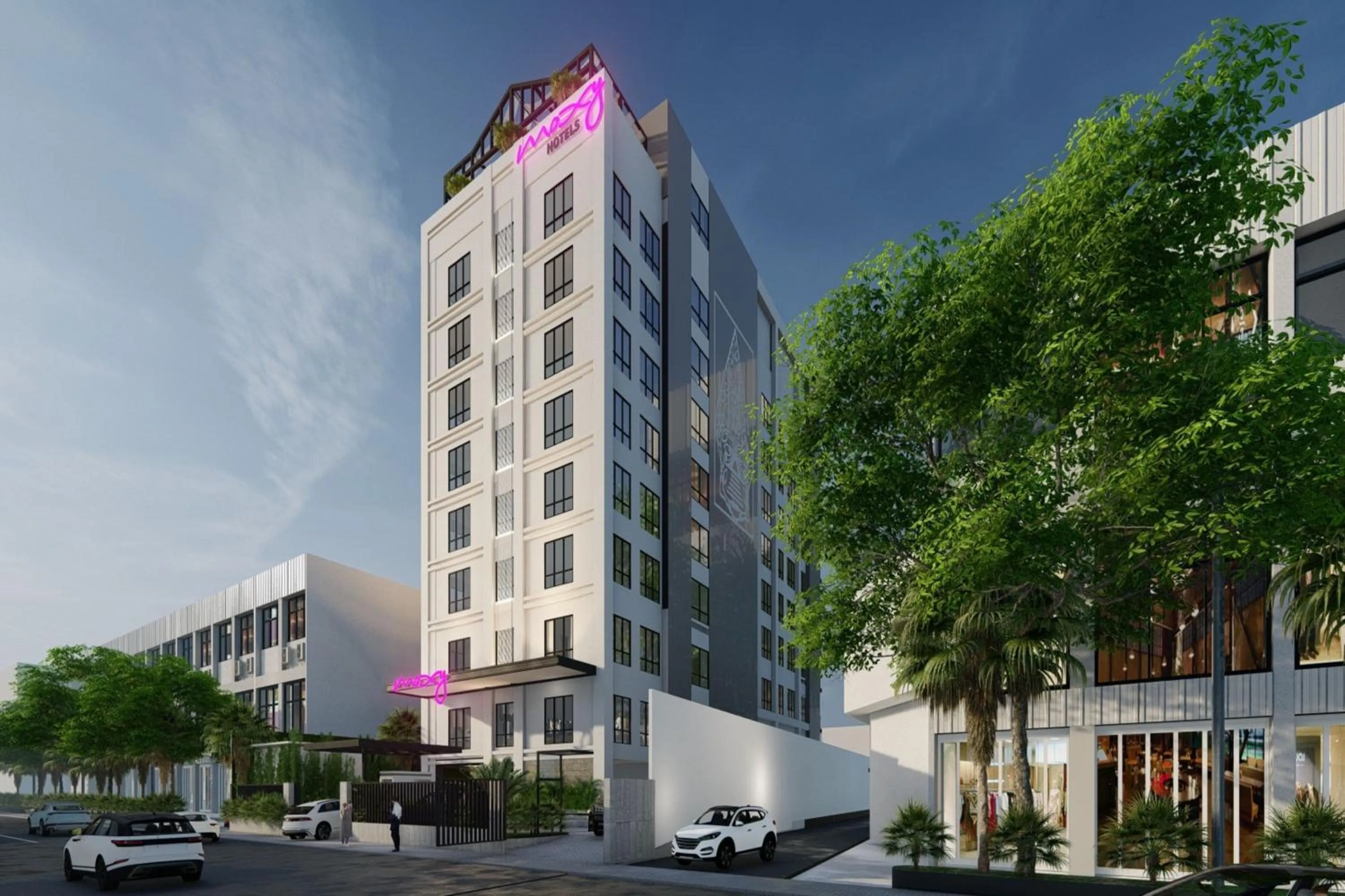 View (from property/room) in Moxy Solo