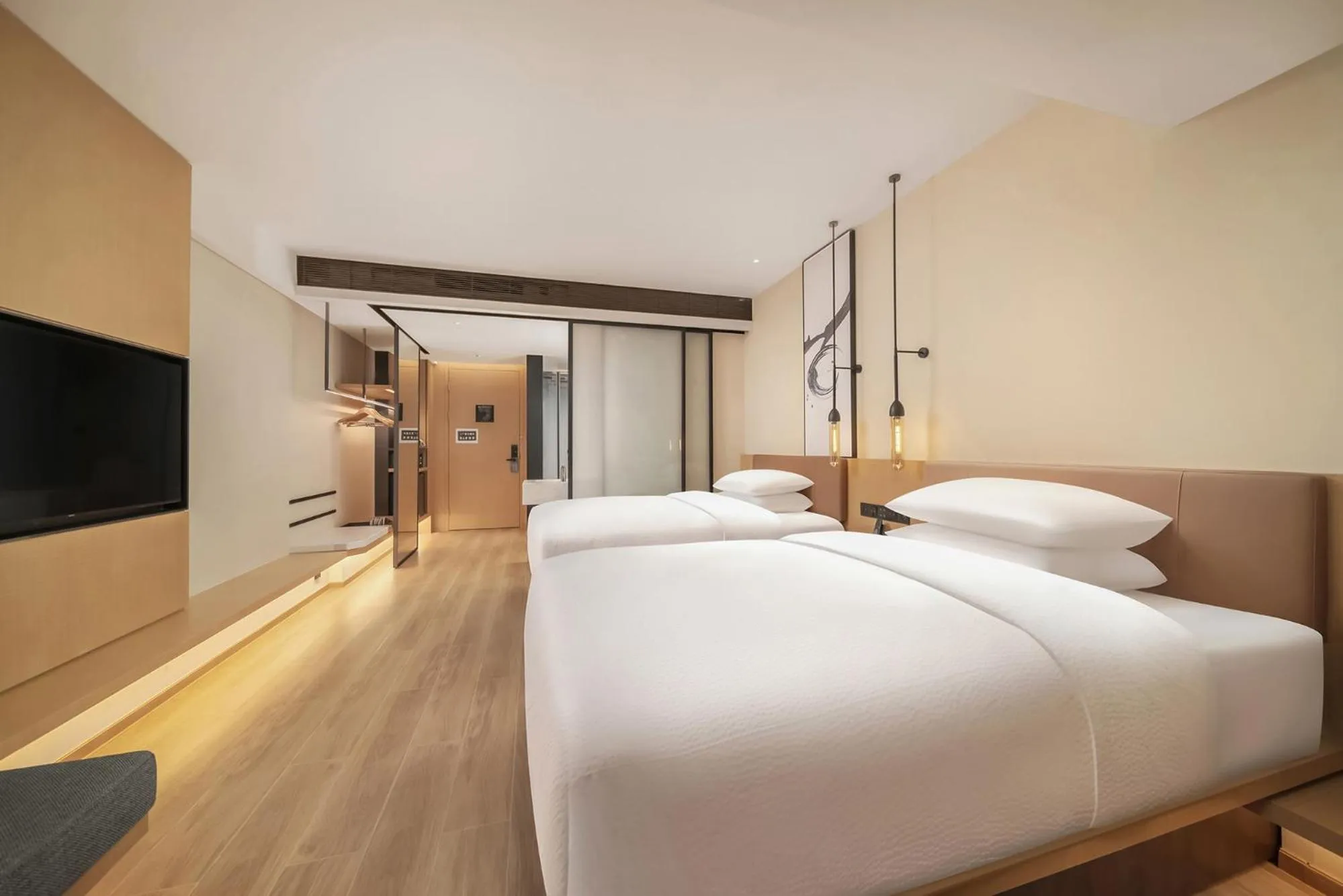 Bed in Fairfield by Marriott Shenzhen Dameisha