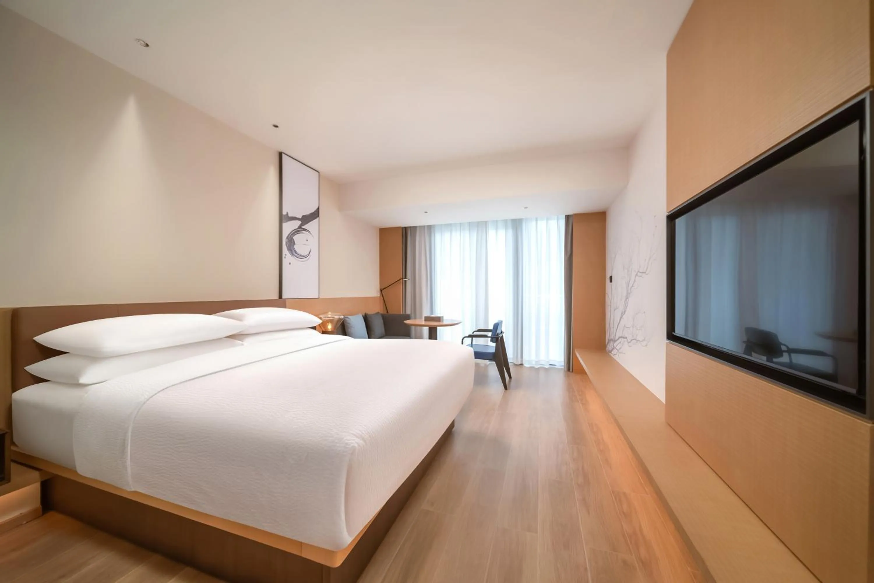 Bed in Fairfield by Marriott Shenzhen Dameisha