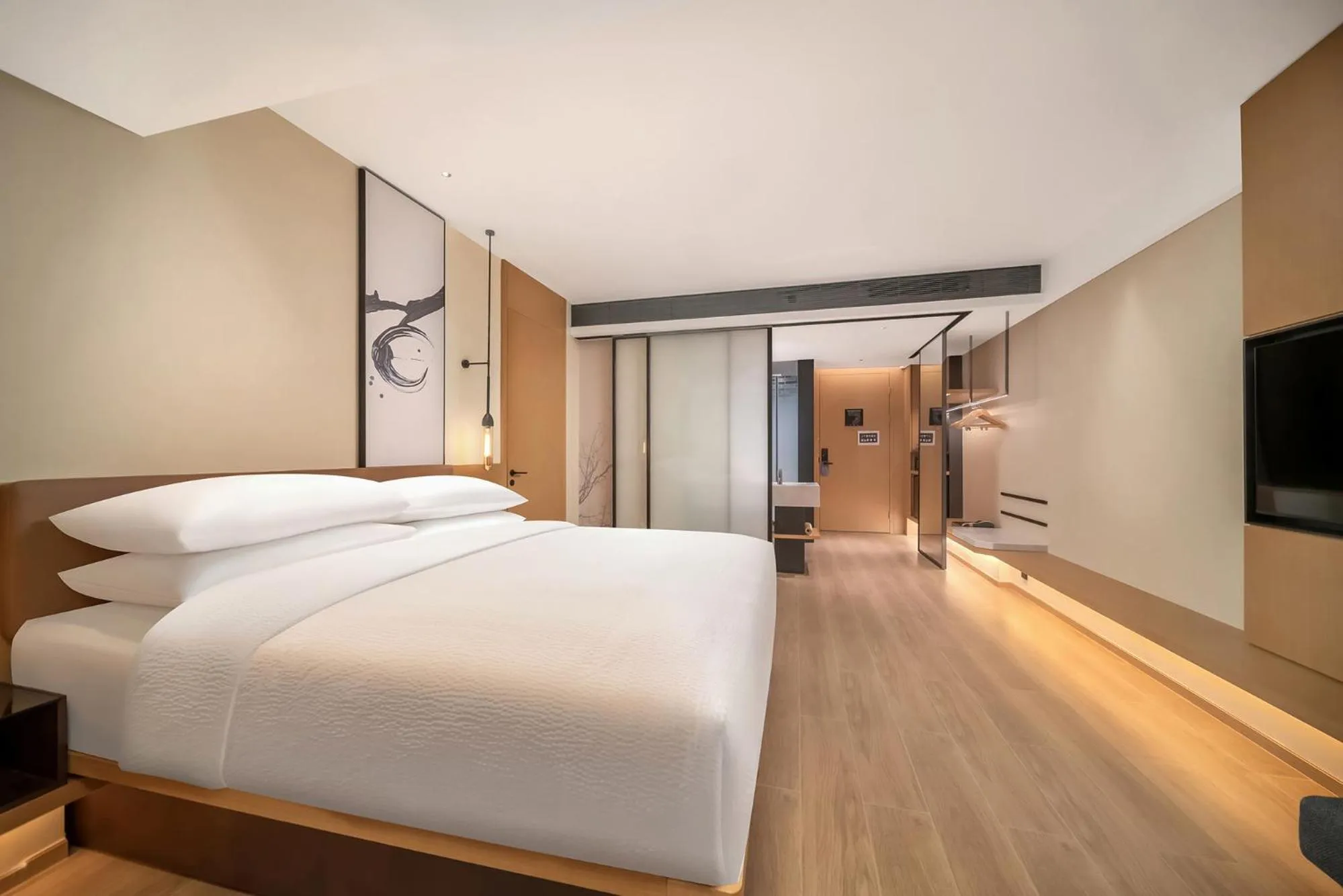 Bed in Fairfield by Marriott Shenzhen Dameisha
