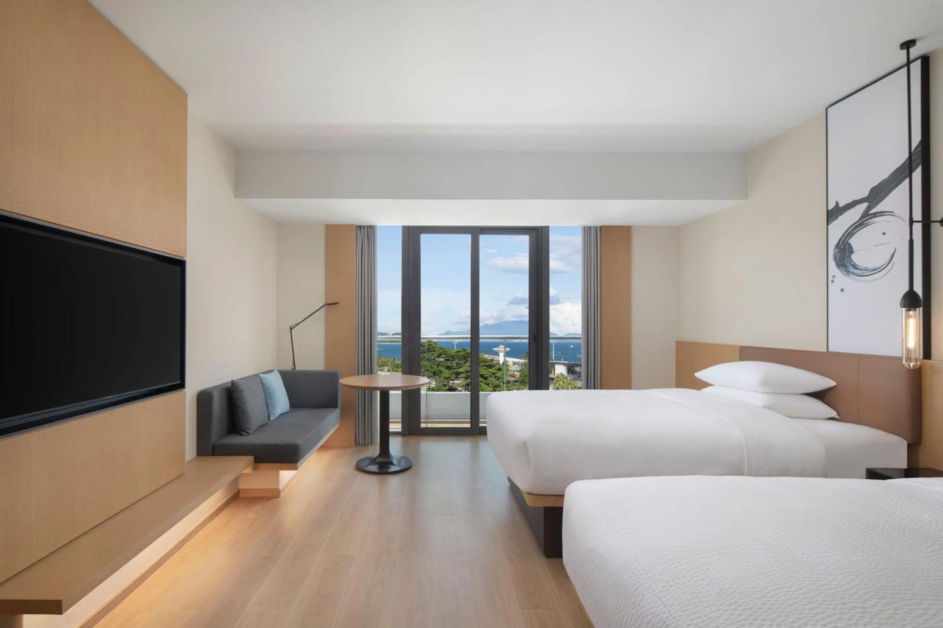 Photo of the whole room, Bed in Fairfield by Marriott Shenzhen Dameisha