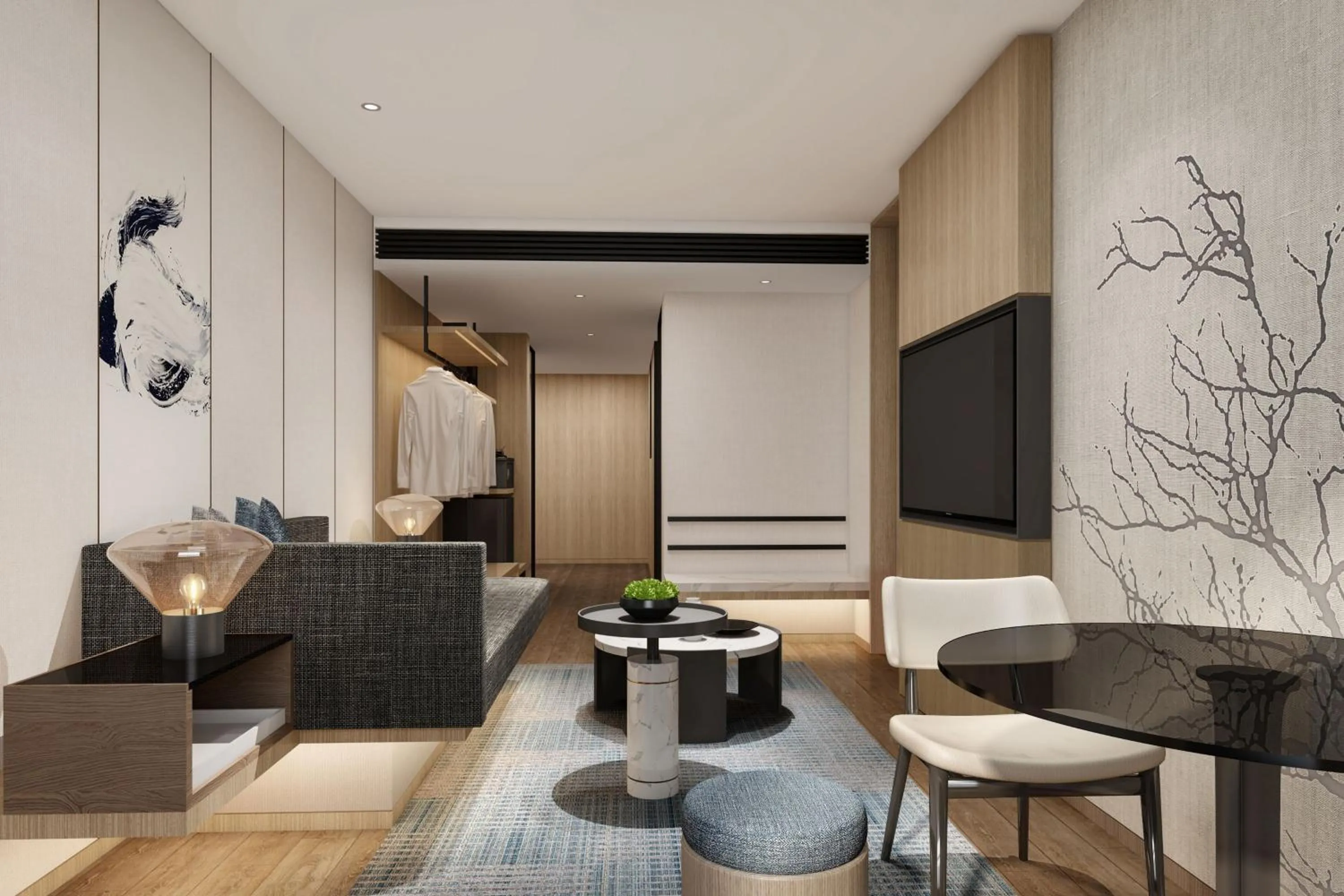 Living room in Fairfield by Marriott Xi'an Yanta