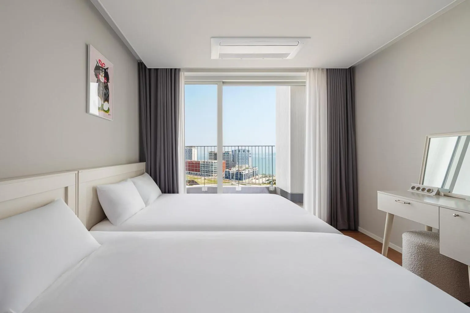 Bedroom, Bed in Urbanstay Siheung Geobukseom