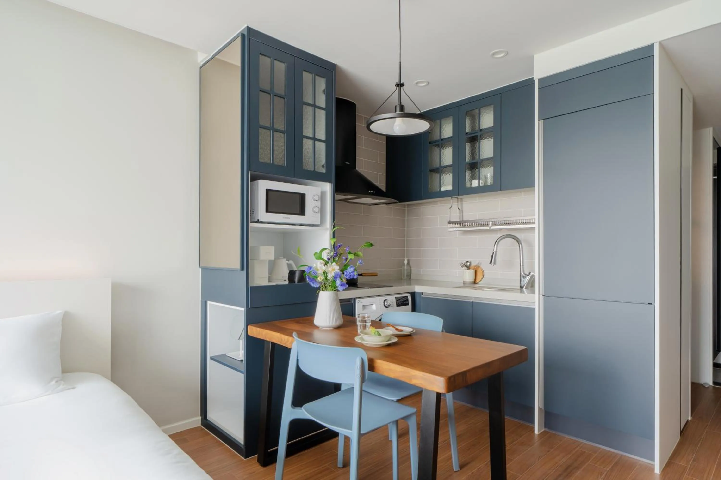 Kitchen or kitchenette in Urbanstay Siheung Geobukseom