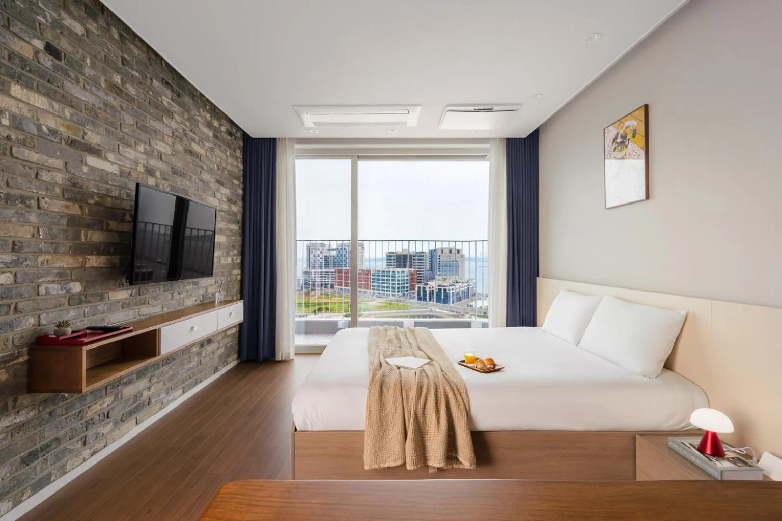 Bedroom in Urbanstay Siheung Geobukseom