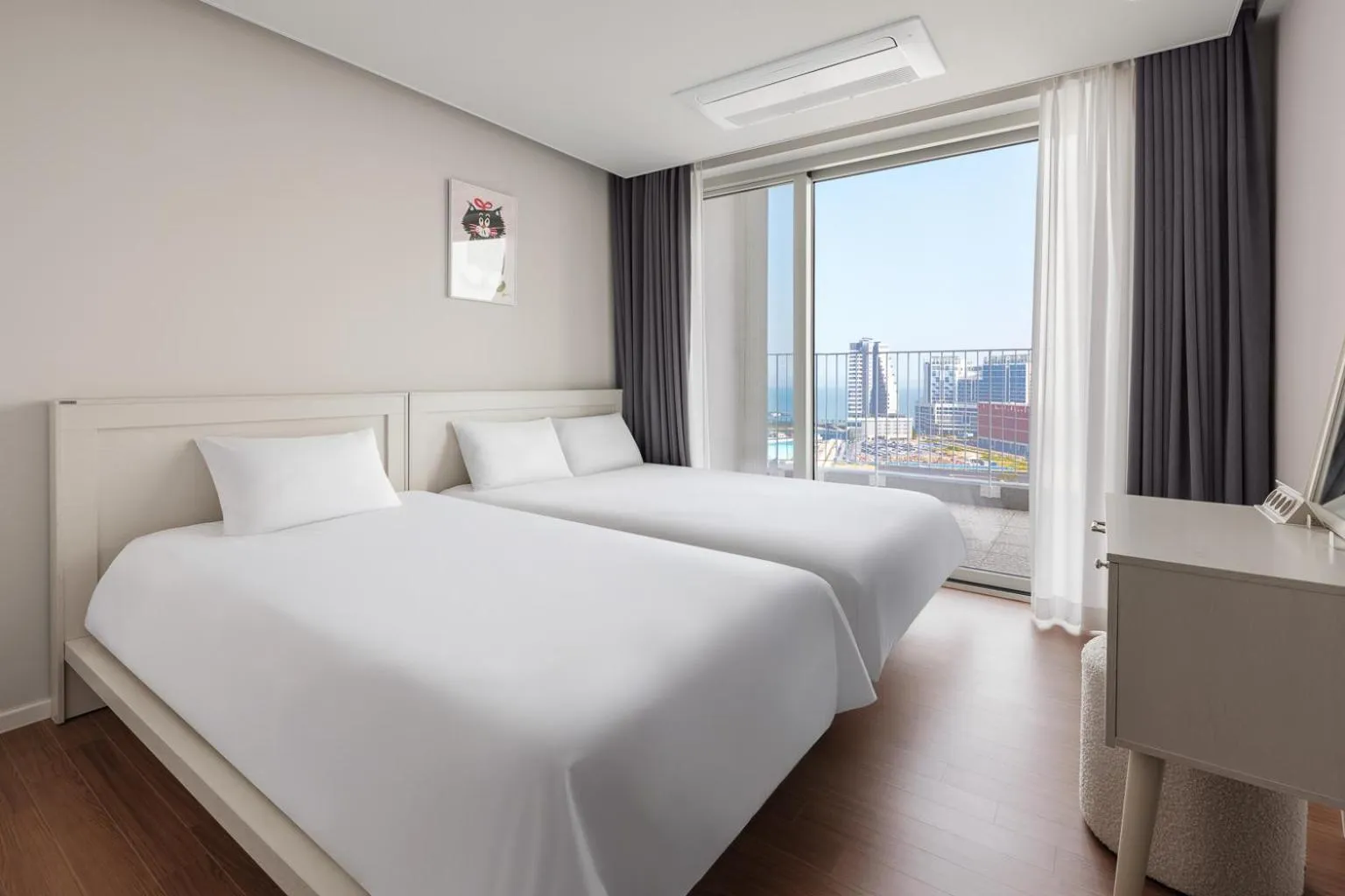 Bedroom, Bed in Urbanstay Siheung Geobukseom