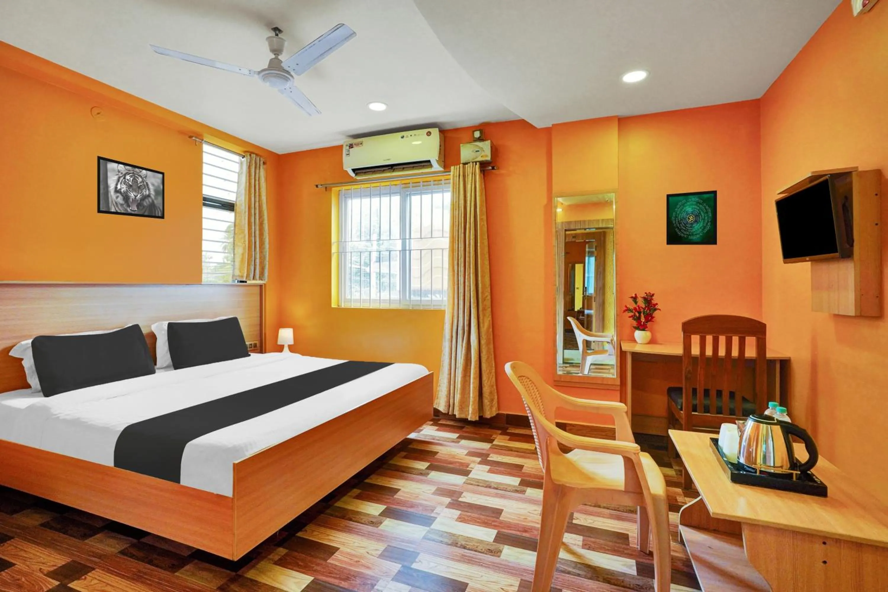 Bedroom, Bed in Super Collection O Kushal Nagar Near KSRTC Bus Stand