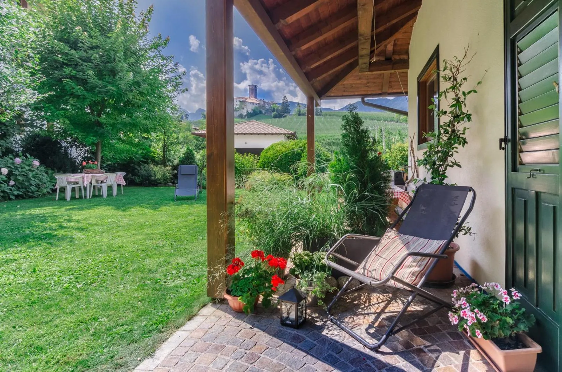 Patio in Casa Vacanze Piè di Castello