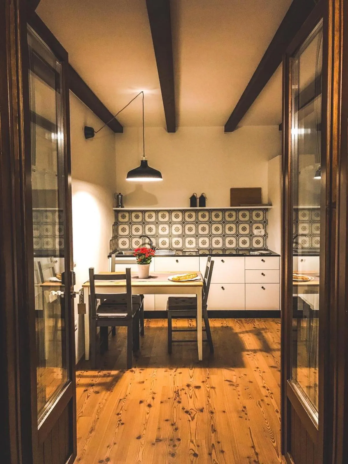 Dining area, Bed in Casa Vacanze Piè di Castello
