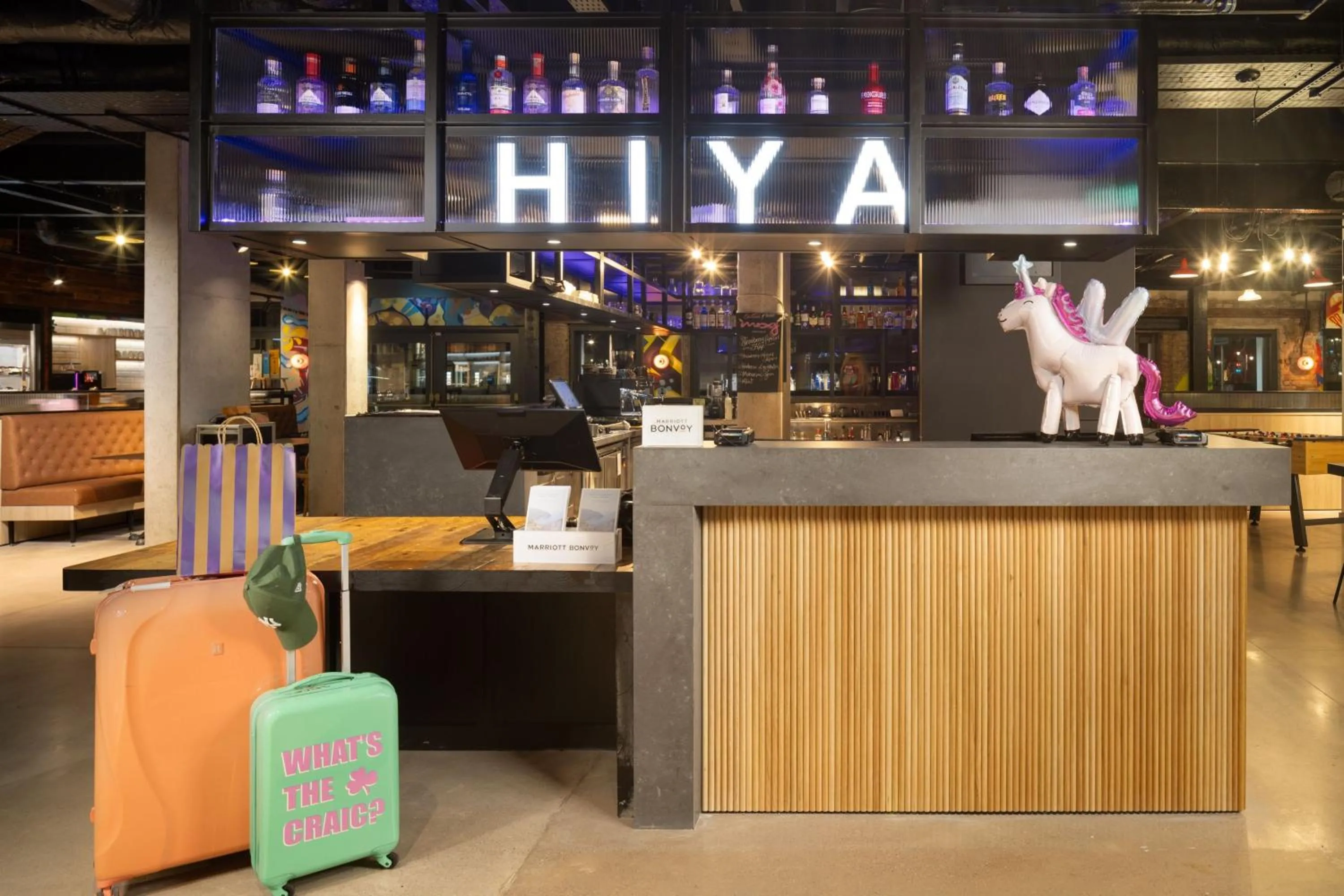 Lobby or reception in Moxy Cork