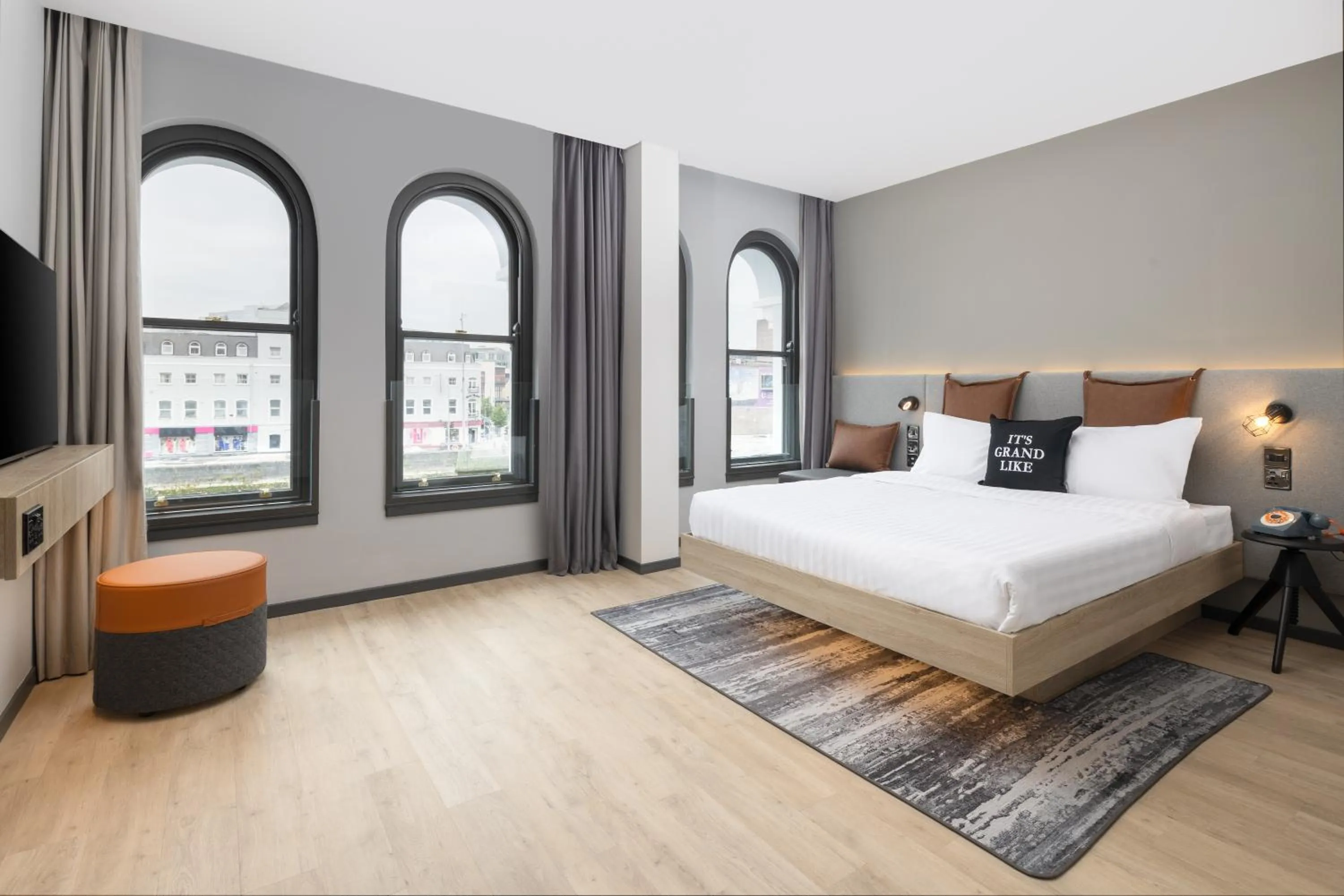 Bedroom, Bed in Moxy Cork