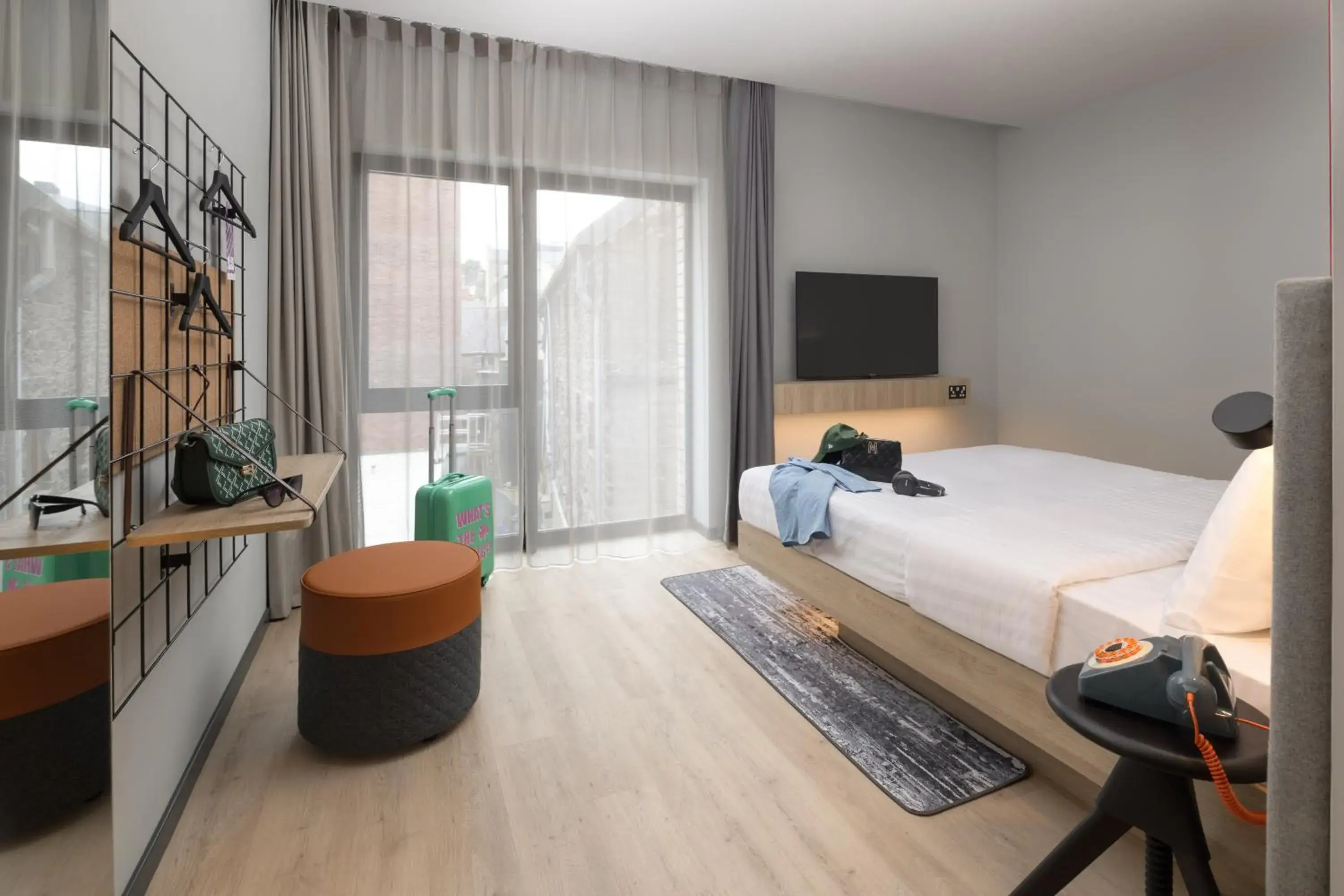 Queen Room - Mobility Accessible in Moxy Cork Queen Room - Mobility Accessible in Moxy Cork