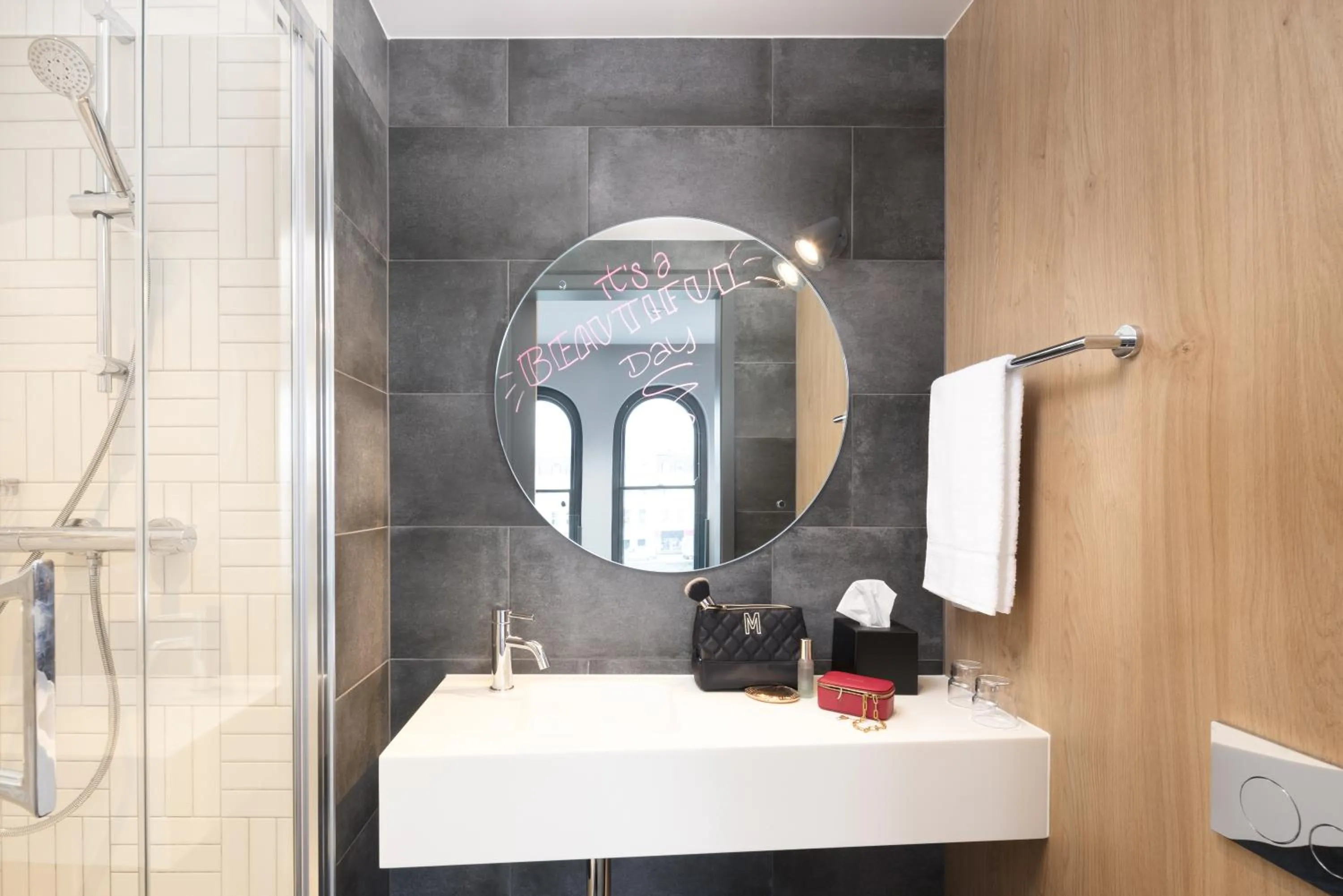 Bathroom in Moxy Cork