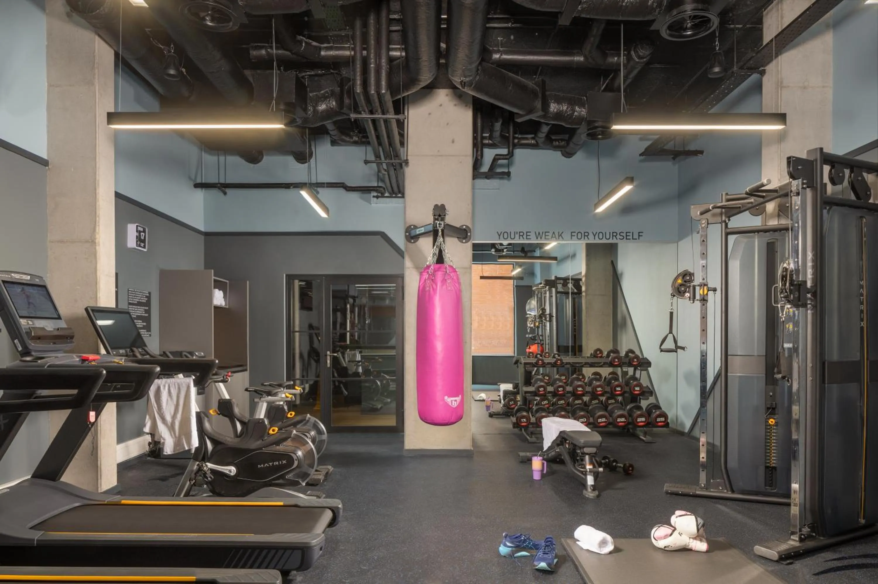 Fitness centre/facilities in Moxy Cork