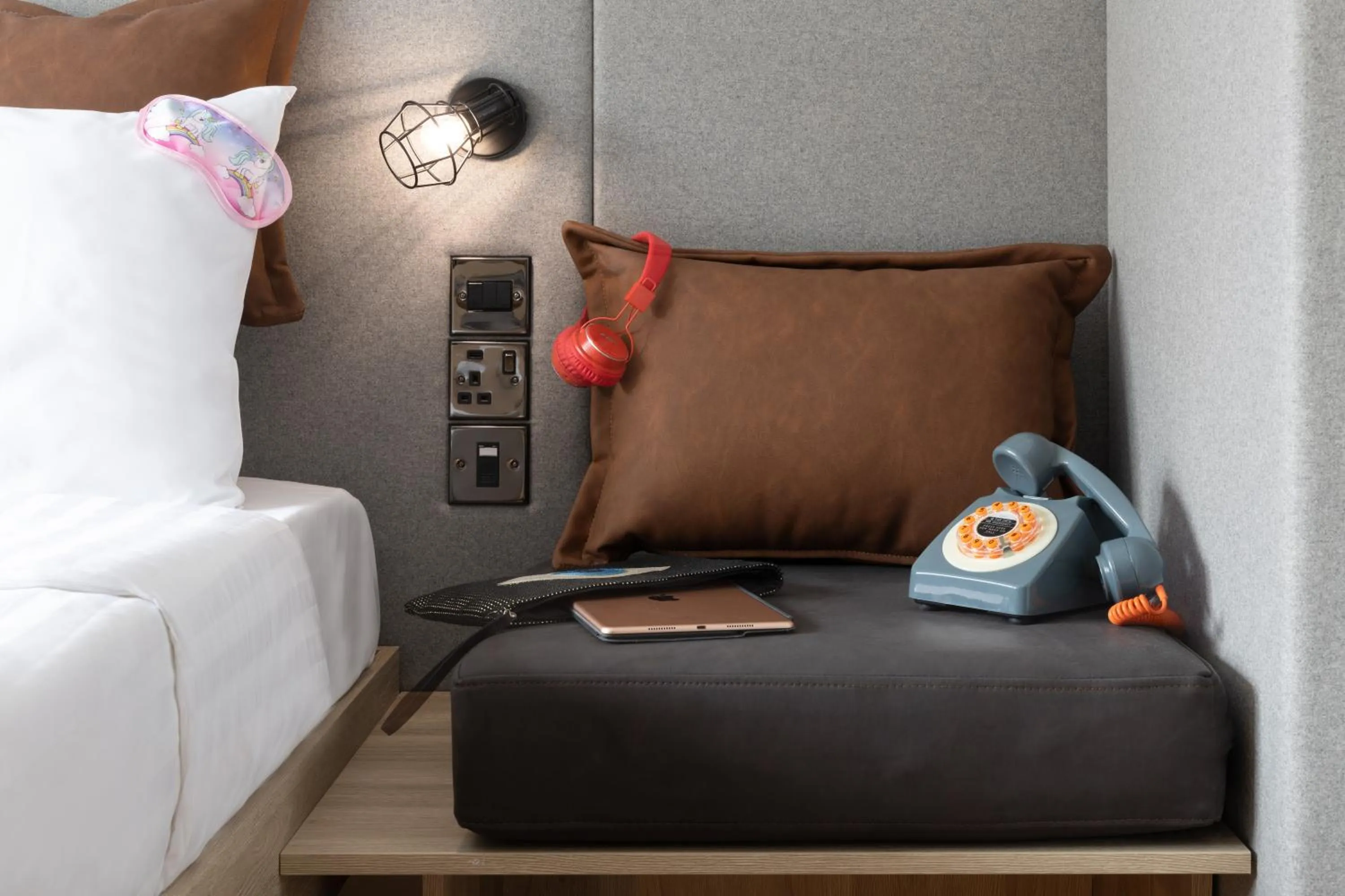 Bedroom in Moxy Cork