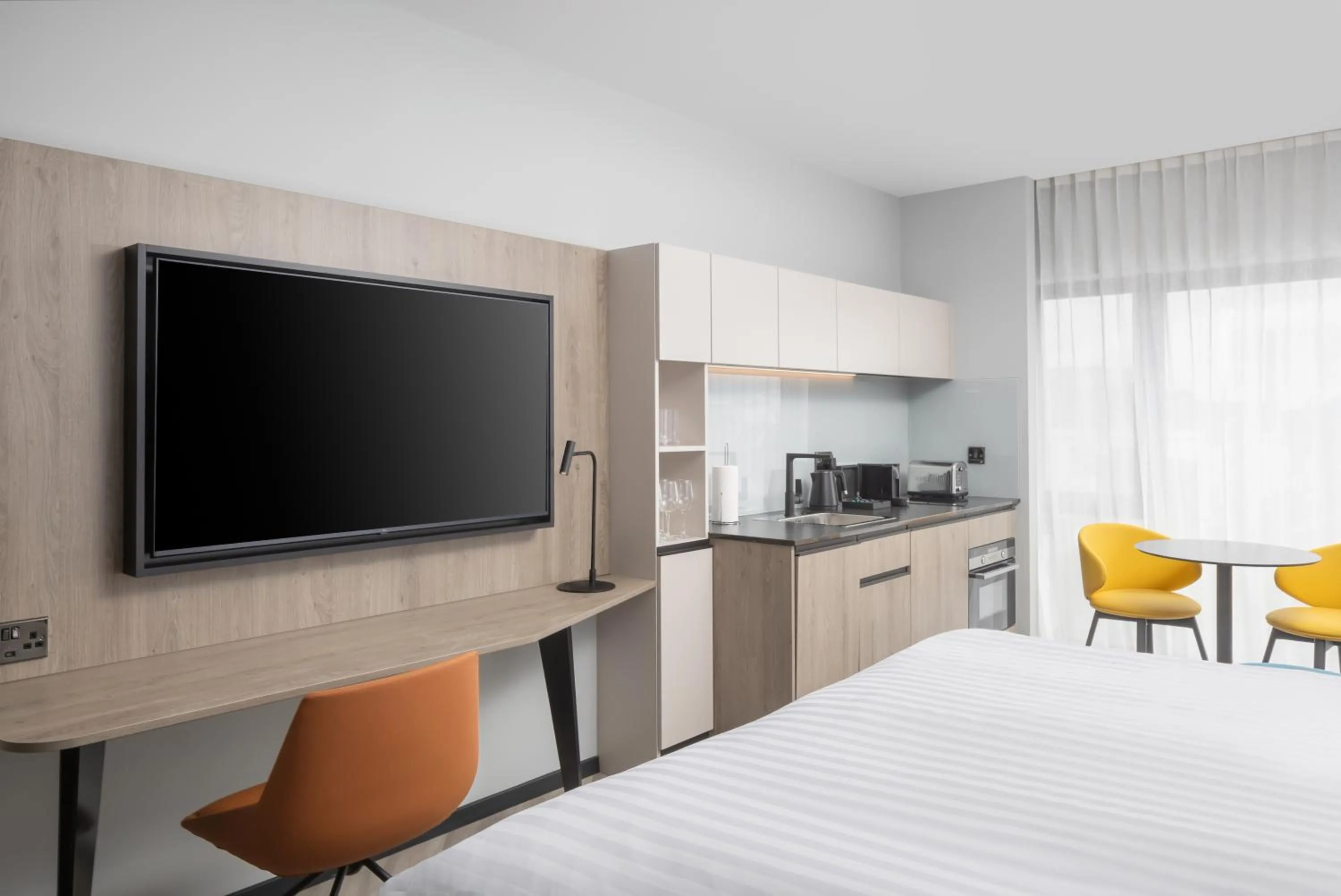 Bedroom, Bed in Residence Inn by Marriott Cork